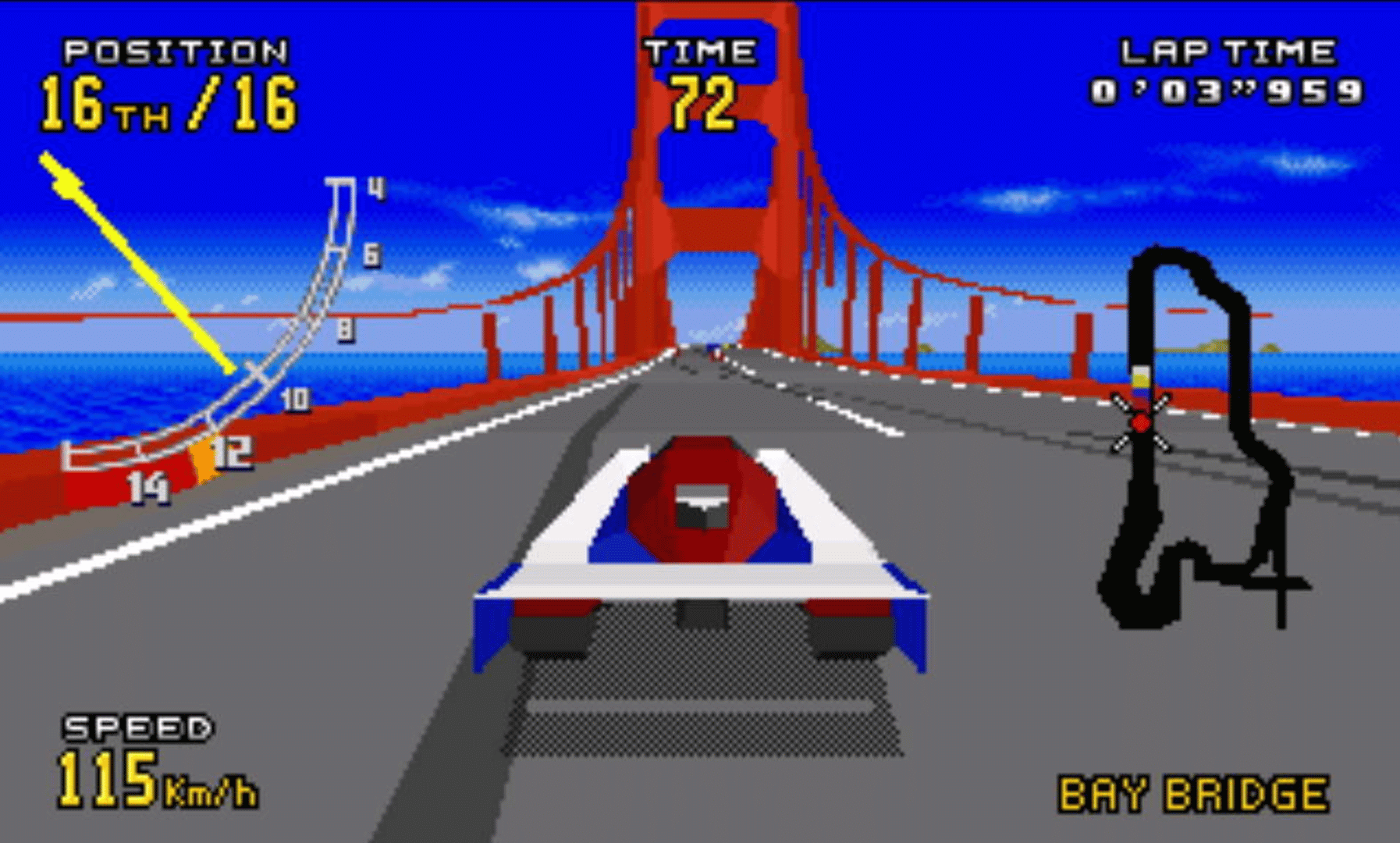 Virtua Racing Deluxe screenshot