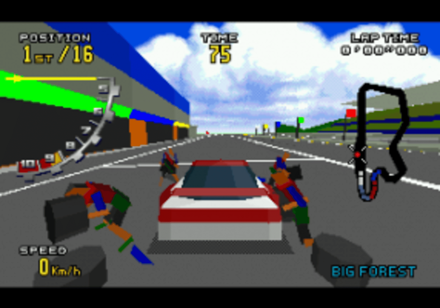 Virtua Racing Deluxe screenshot