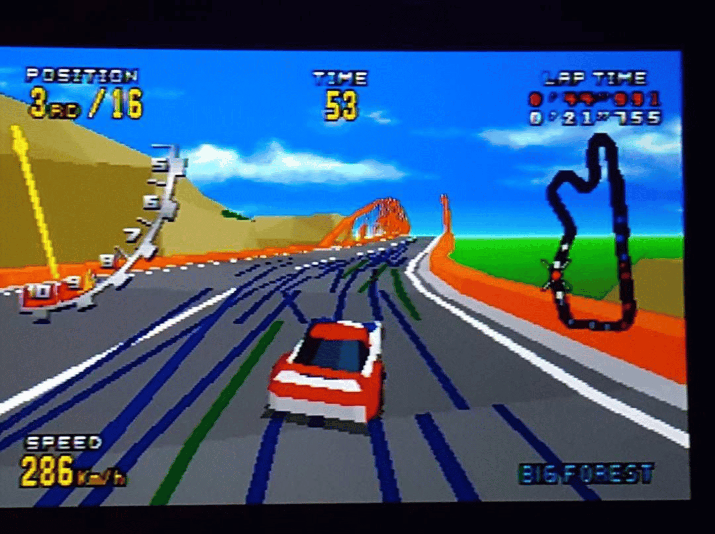 Virtua Racing Deluxe screenshot
