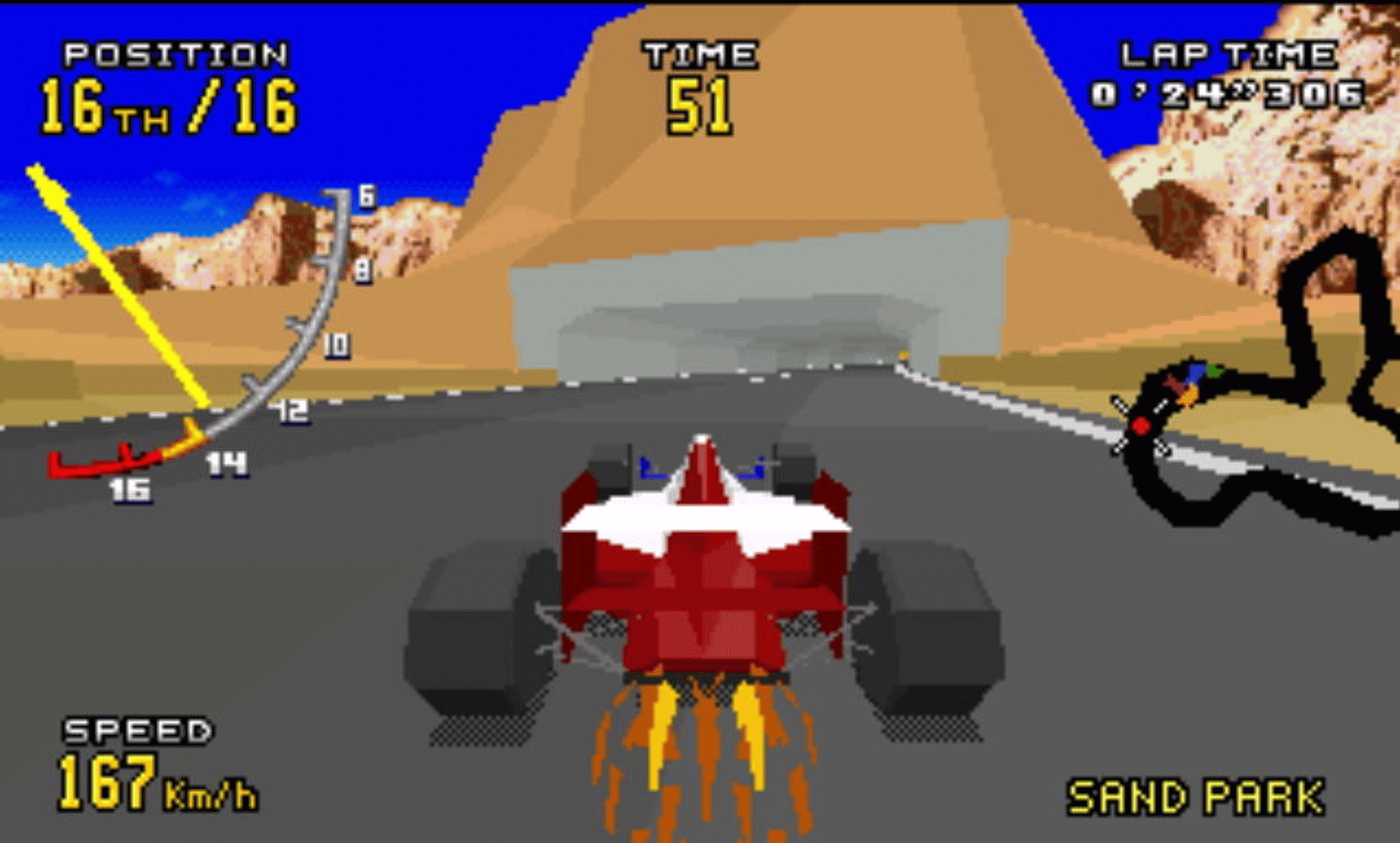 Virtua Racing Deluxe screenshot