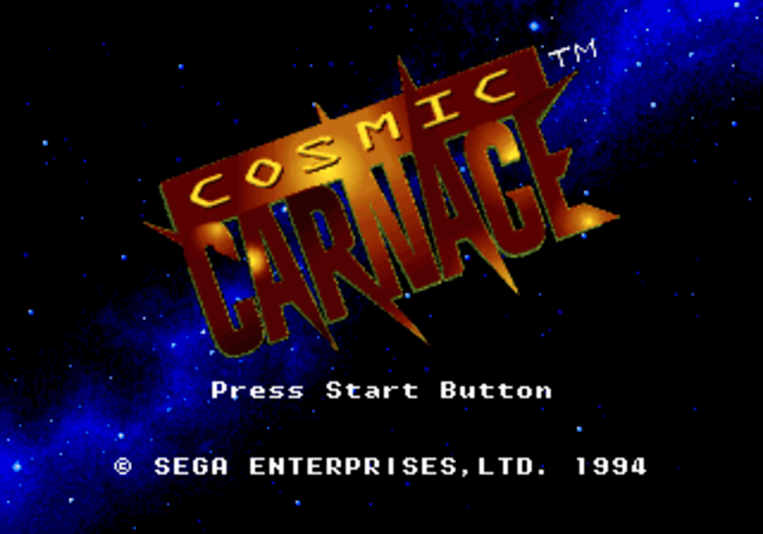 Cosmic Carnage screenshot