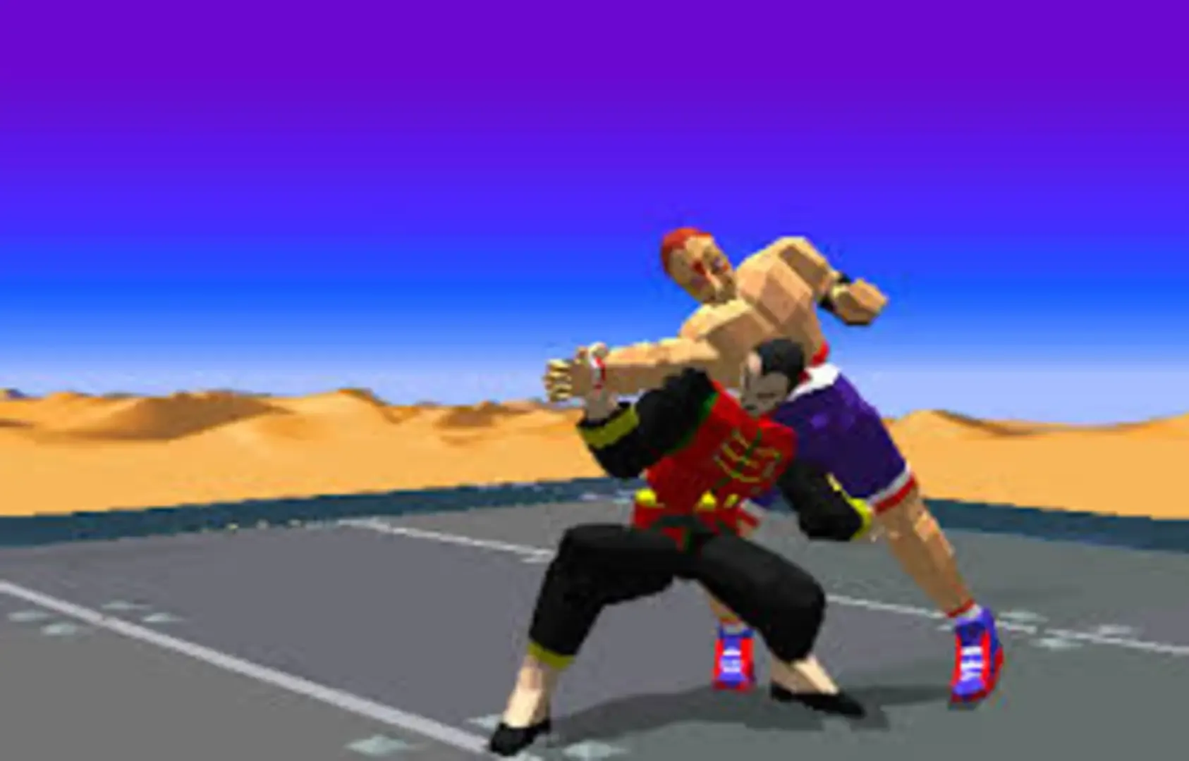 Captura de pantalla - Virtua Fighter