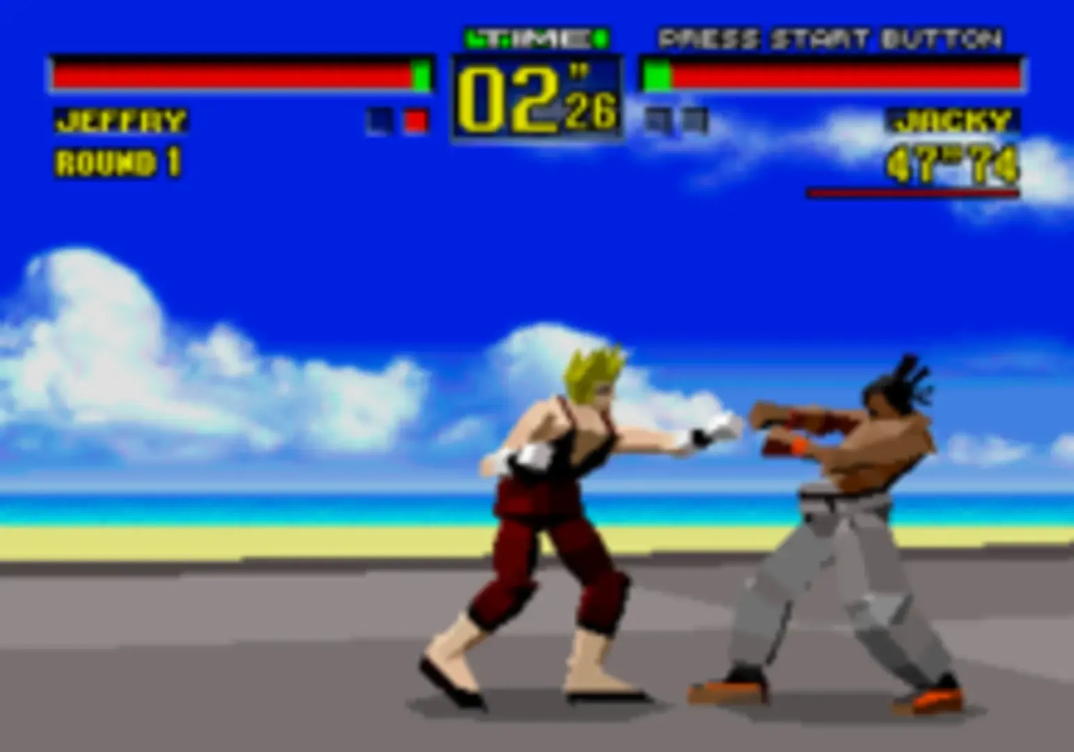 Captura de pantalla - Virtua Fighter
