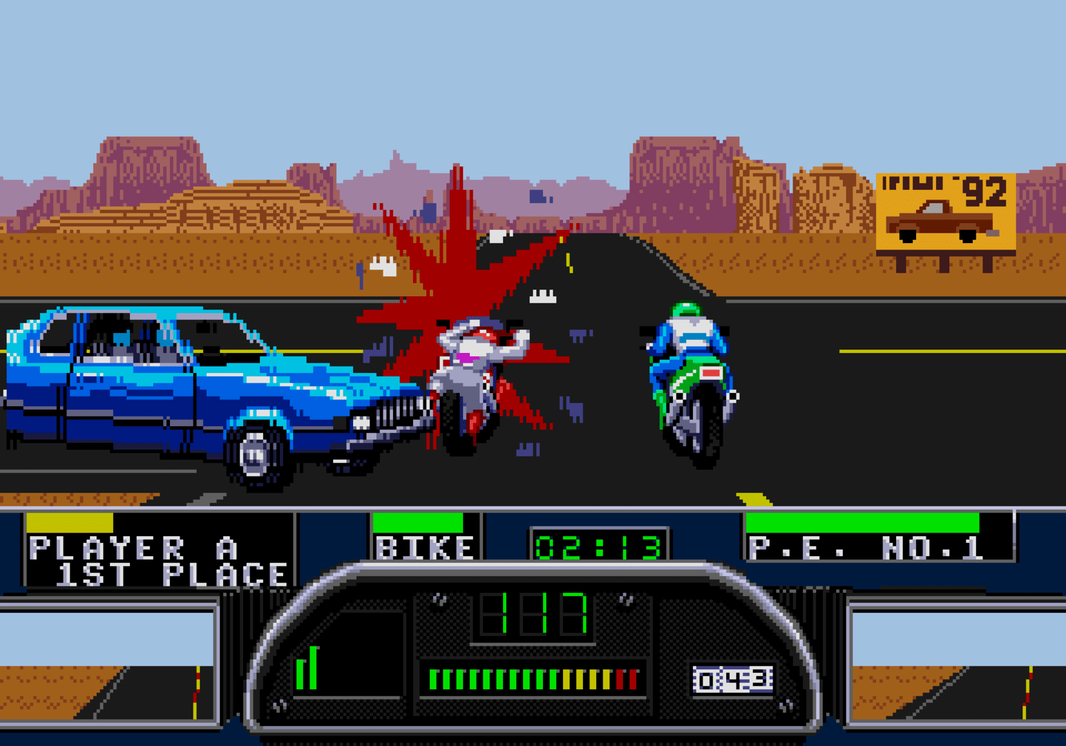 Road Rash II screenshot