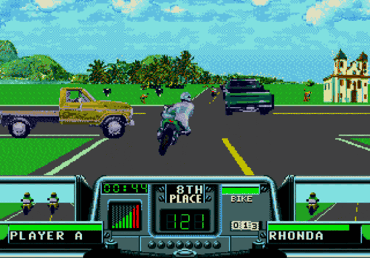 Road Rash II screenshot