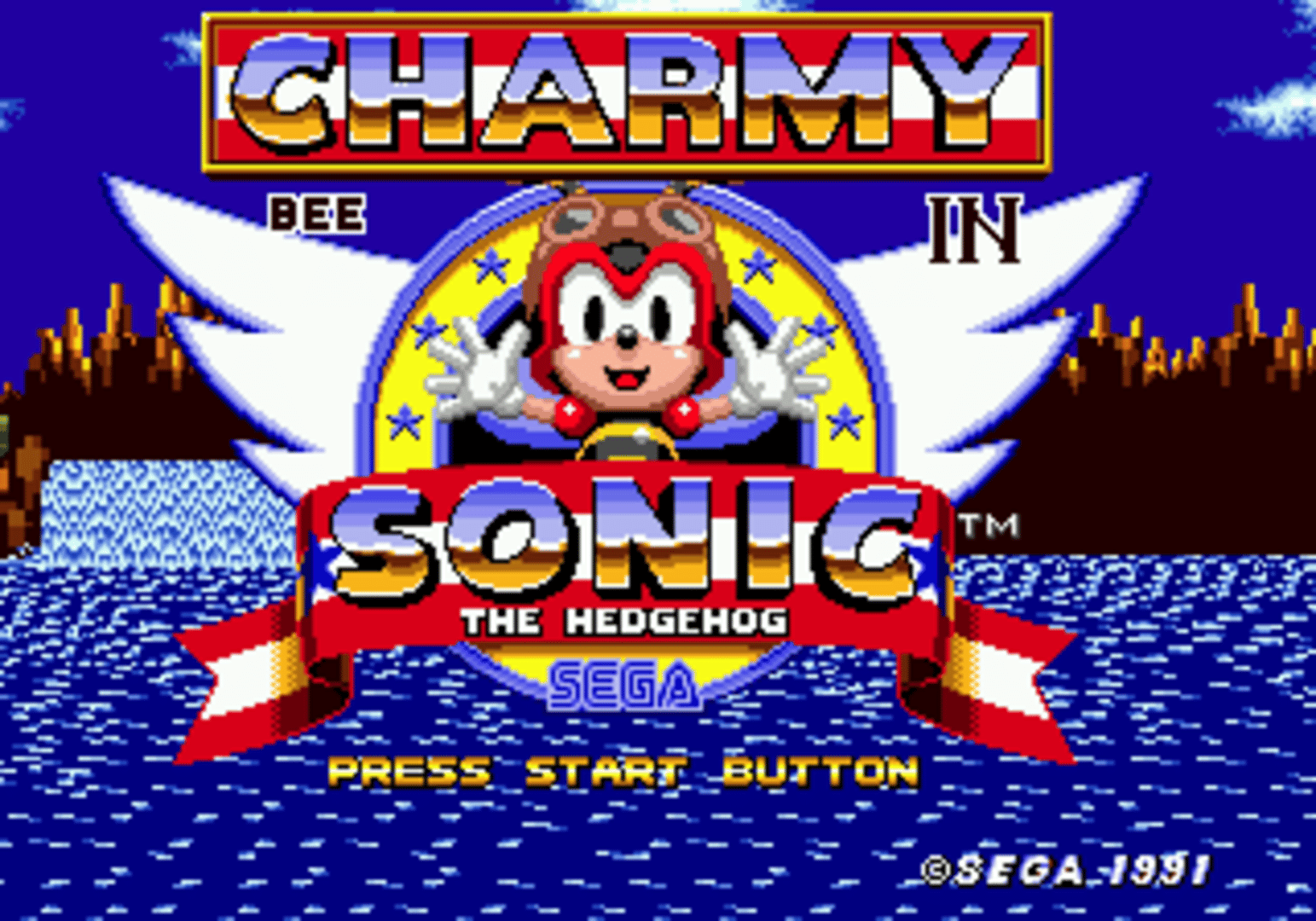 Charmy Bee in Sonic the Hedgehog screenshot