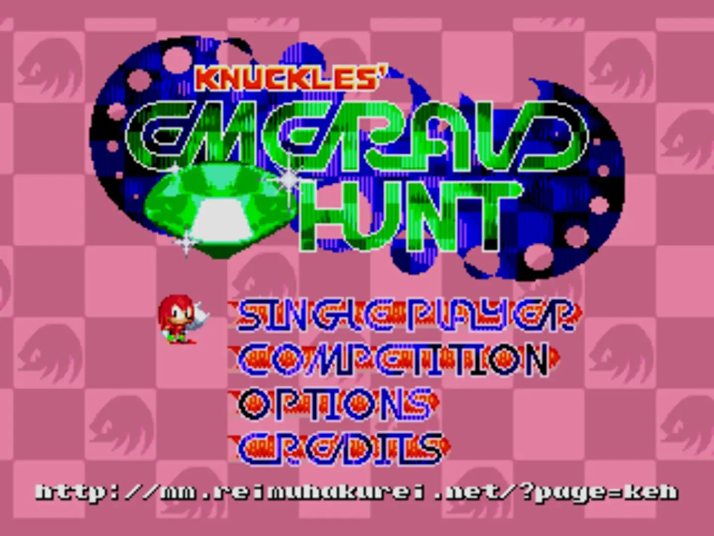Knuckles' Emerald Hunt