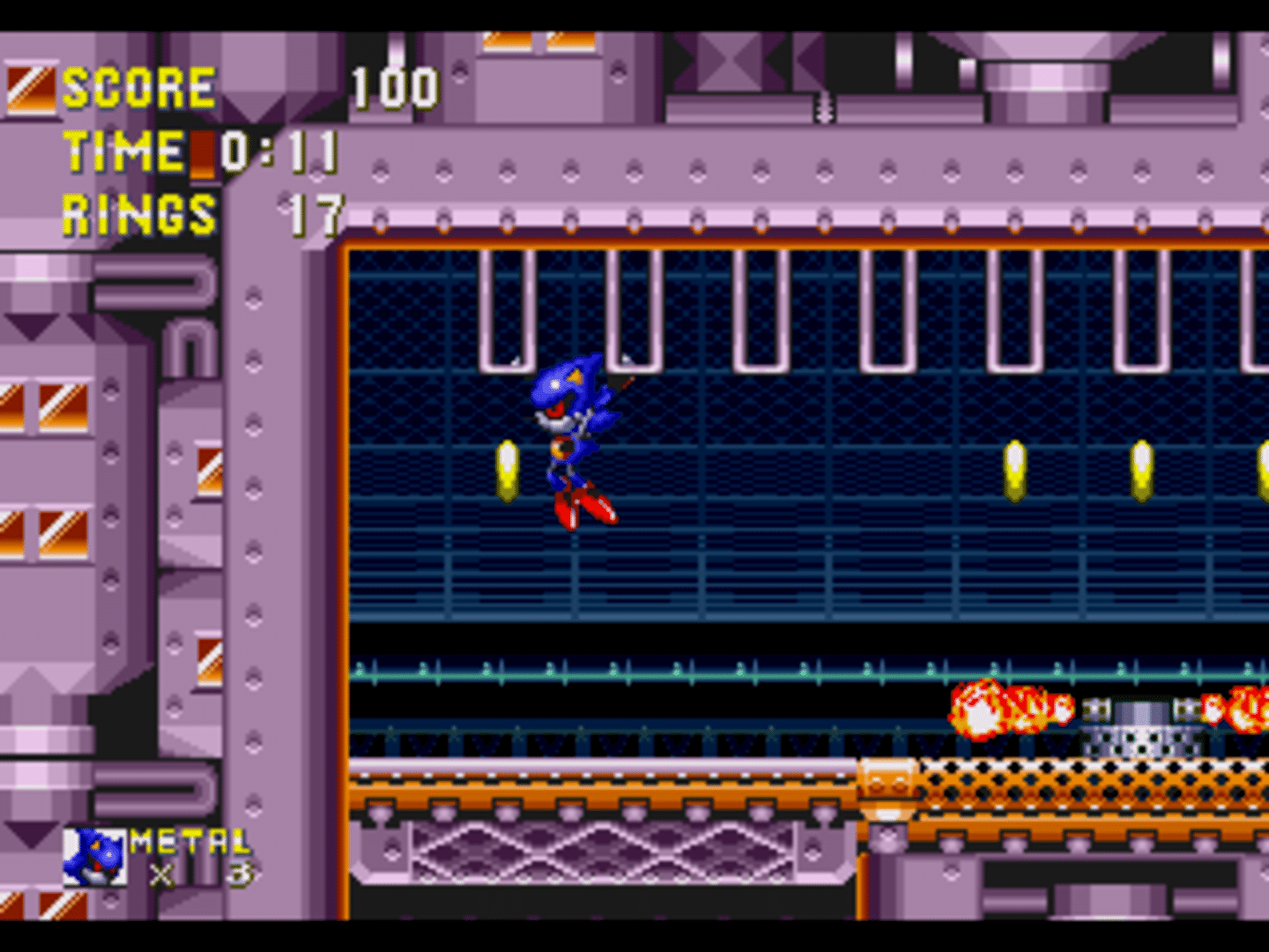 Metal Sonic in Sonic 3 & Knuckles screenshot