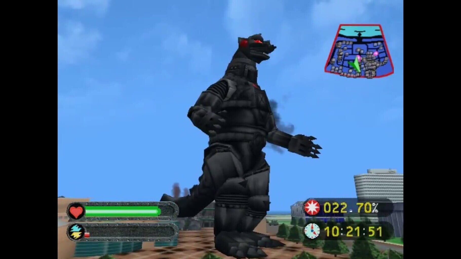 Captura de pantalla - Godzilla Generations