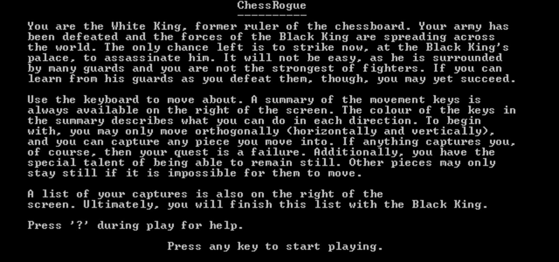 Captura de pantalla - ChessRogue