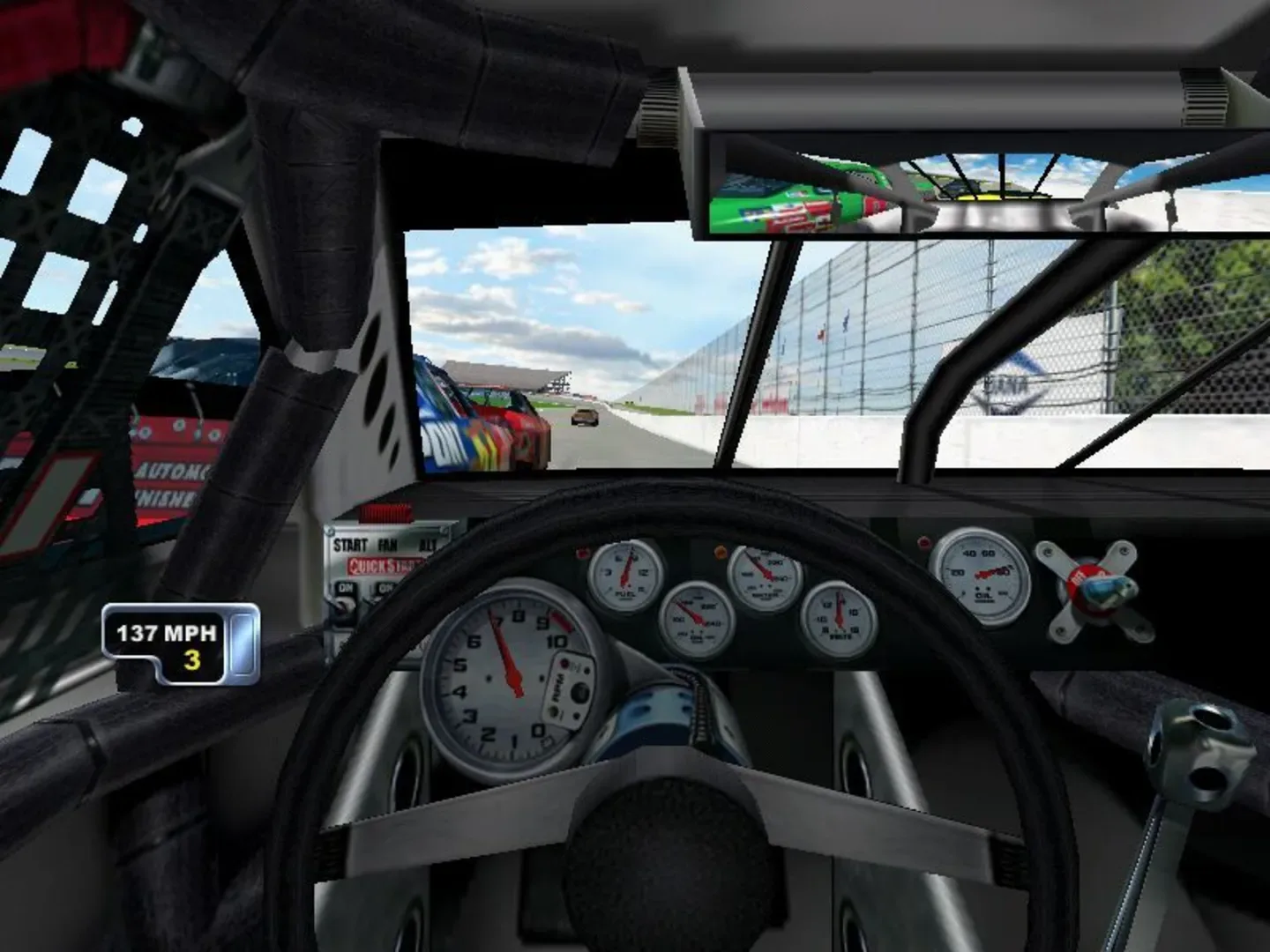 Captura de pantalla - NASCAR Racing 4