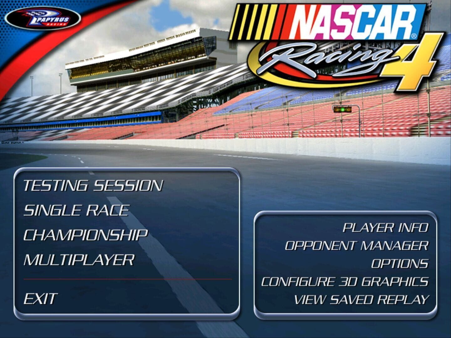 Captura de pantalla - NASCAR Racing 4