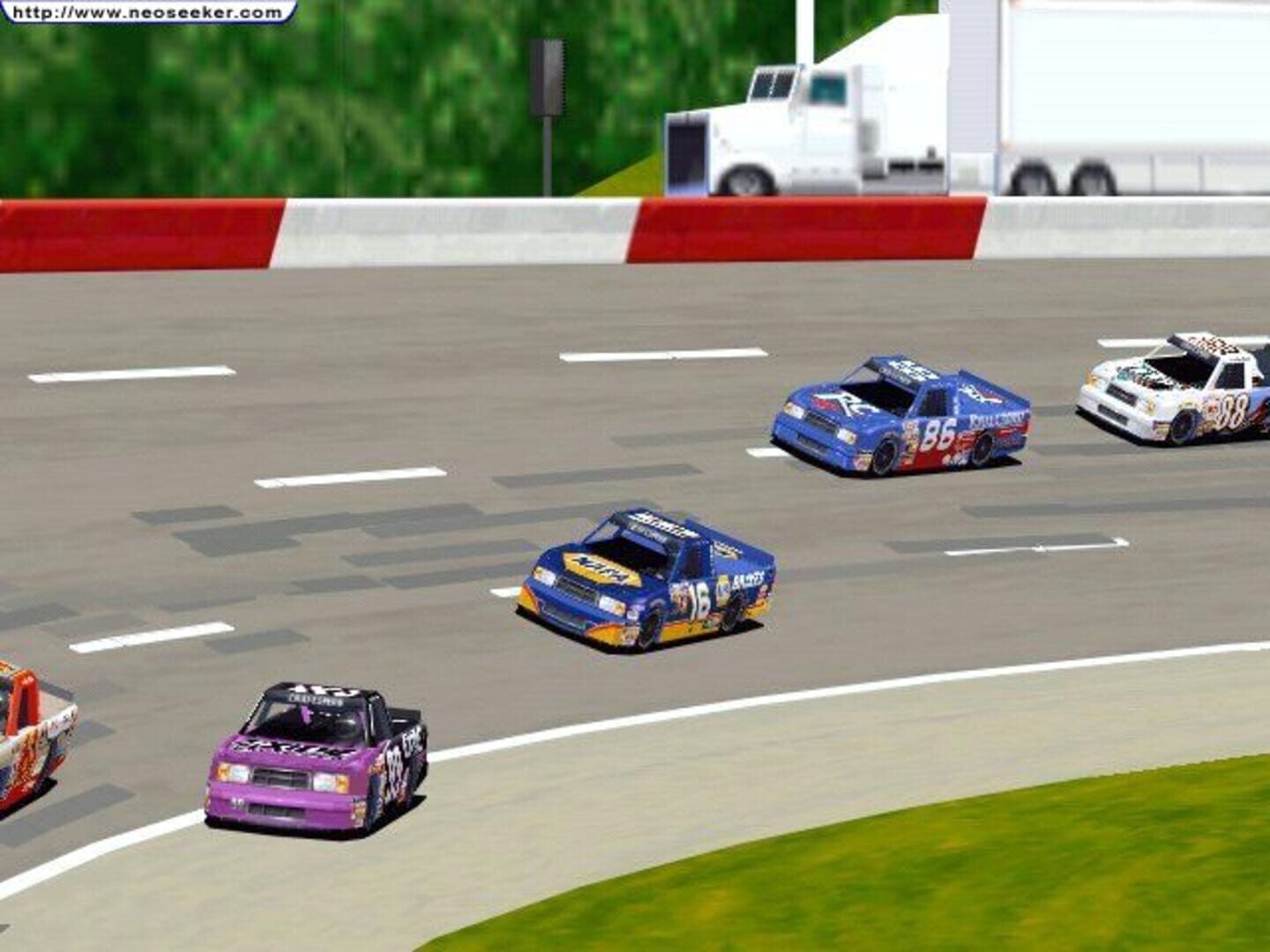 Captura de pantalla - NASCAR Racing: 1999 Edition