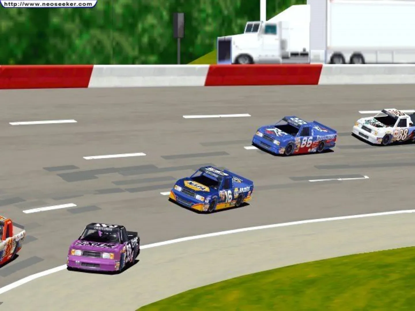 Captura de pantalla - NASCAR Racing: 1999 Edition