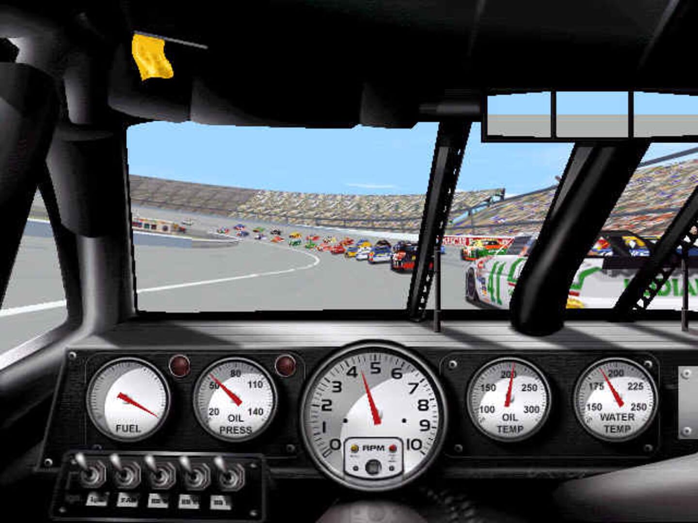 Captura de pantalla - NASCAR Racing: 1999 Edition