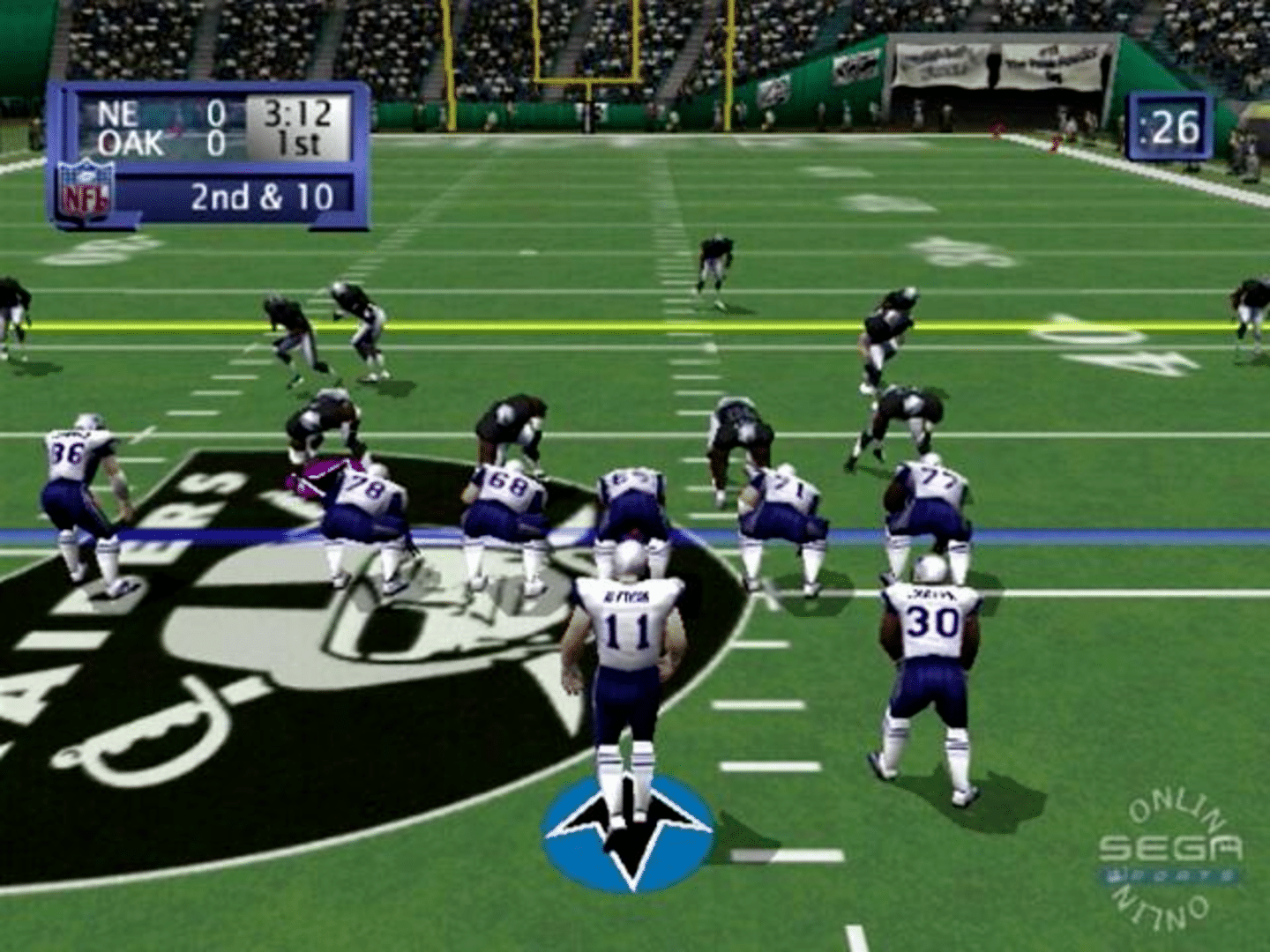 NFL 2K1 screenshot