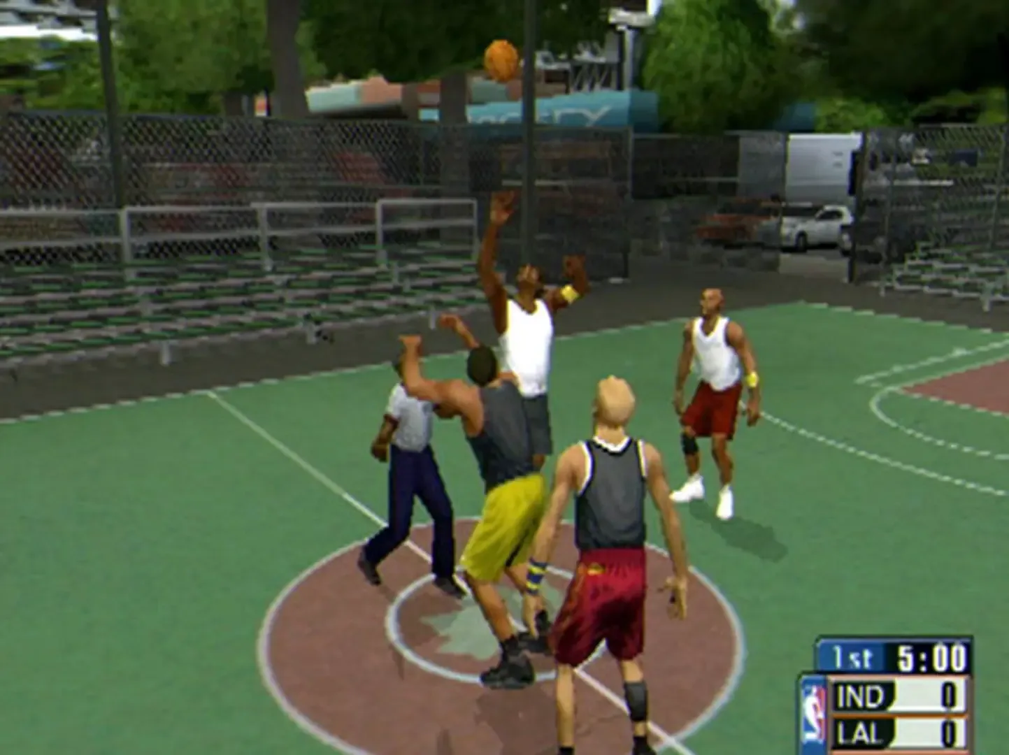 Captura de pantalla - NBA 2K1