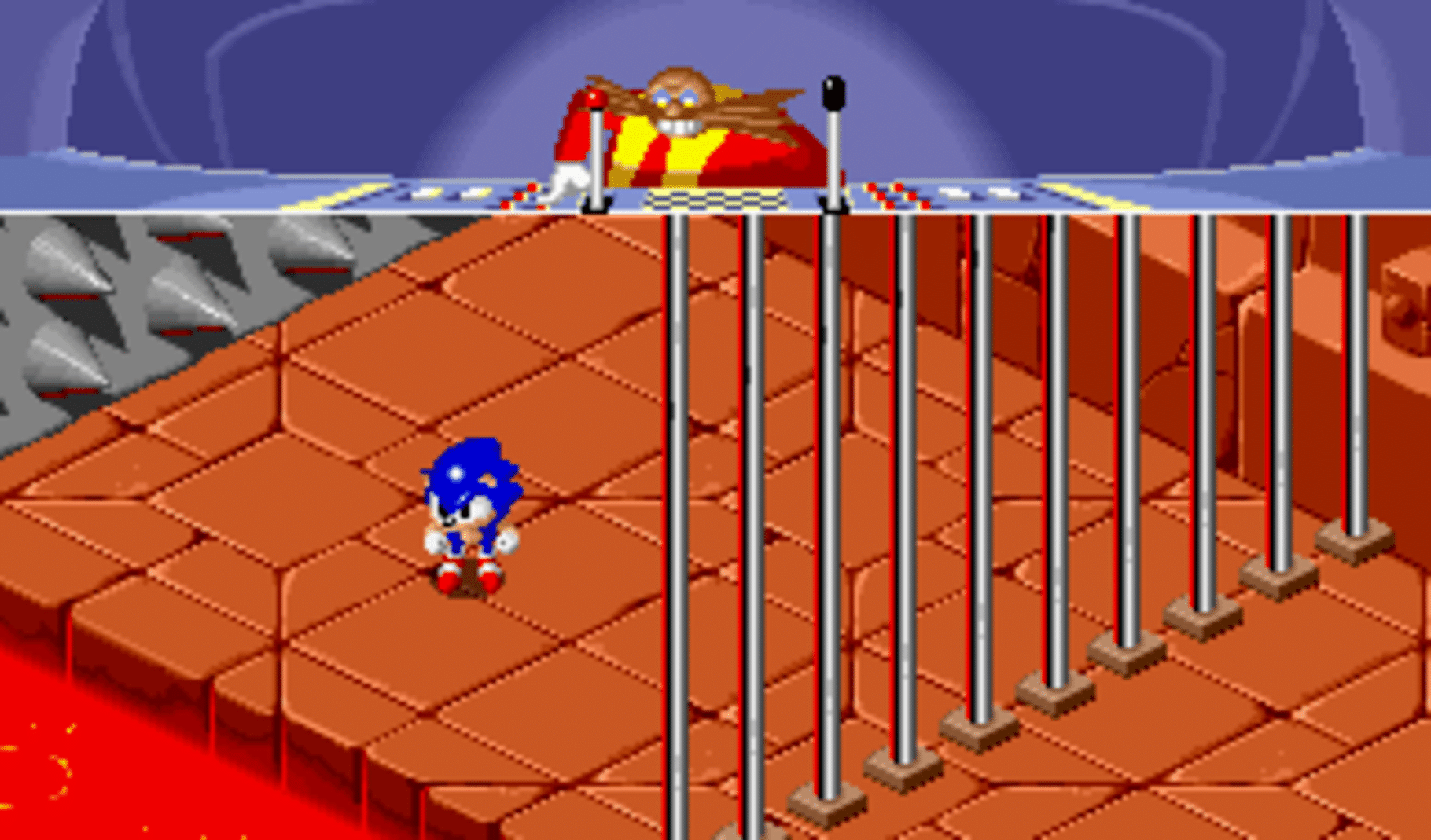 SegaSonic the Hedgehog screenshot