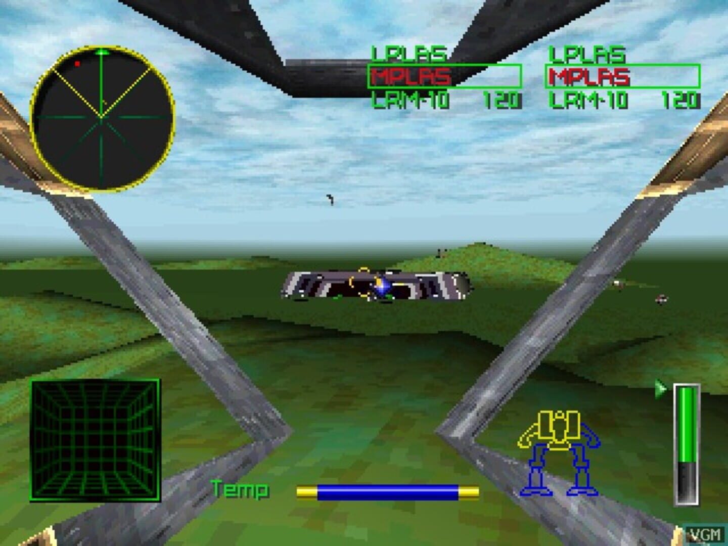 Captura de pantalla - MechWarrior 2: Arcade Combat Edition