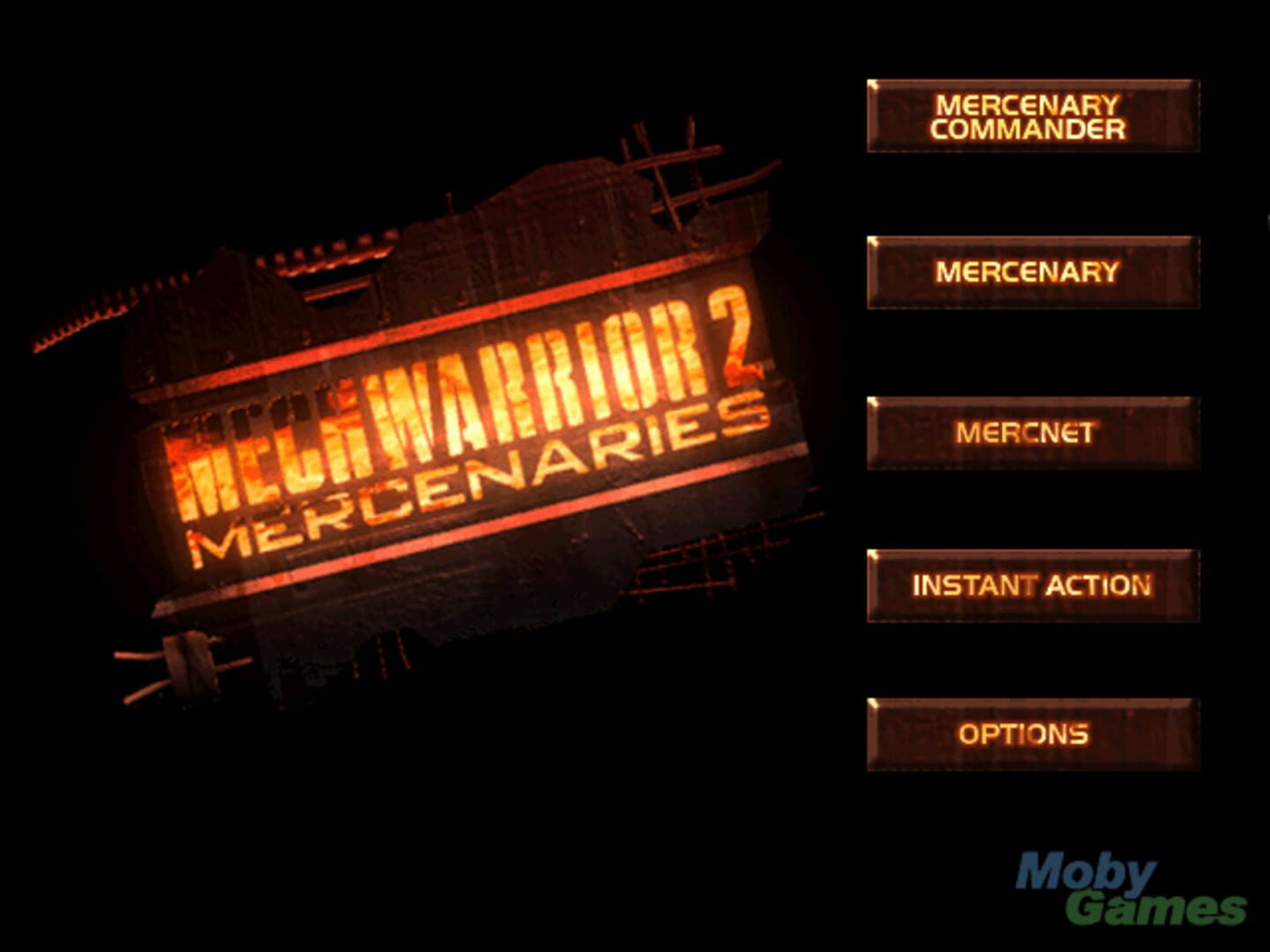 Captura de pantalla - MechWarrior 2: Mercenaries