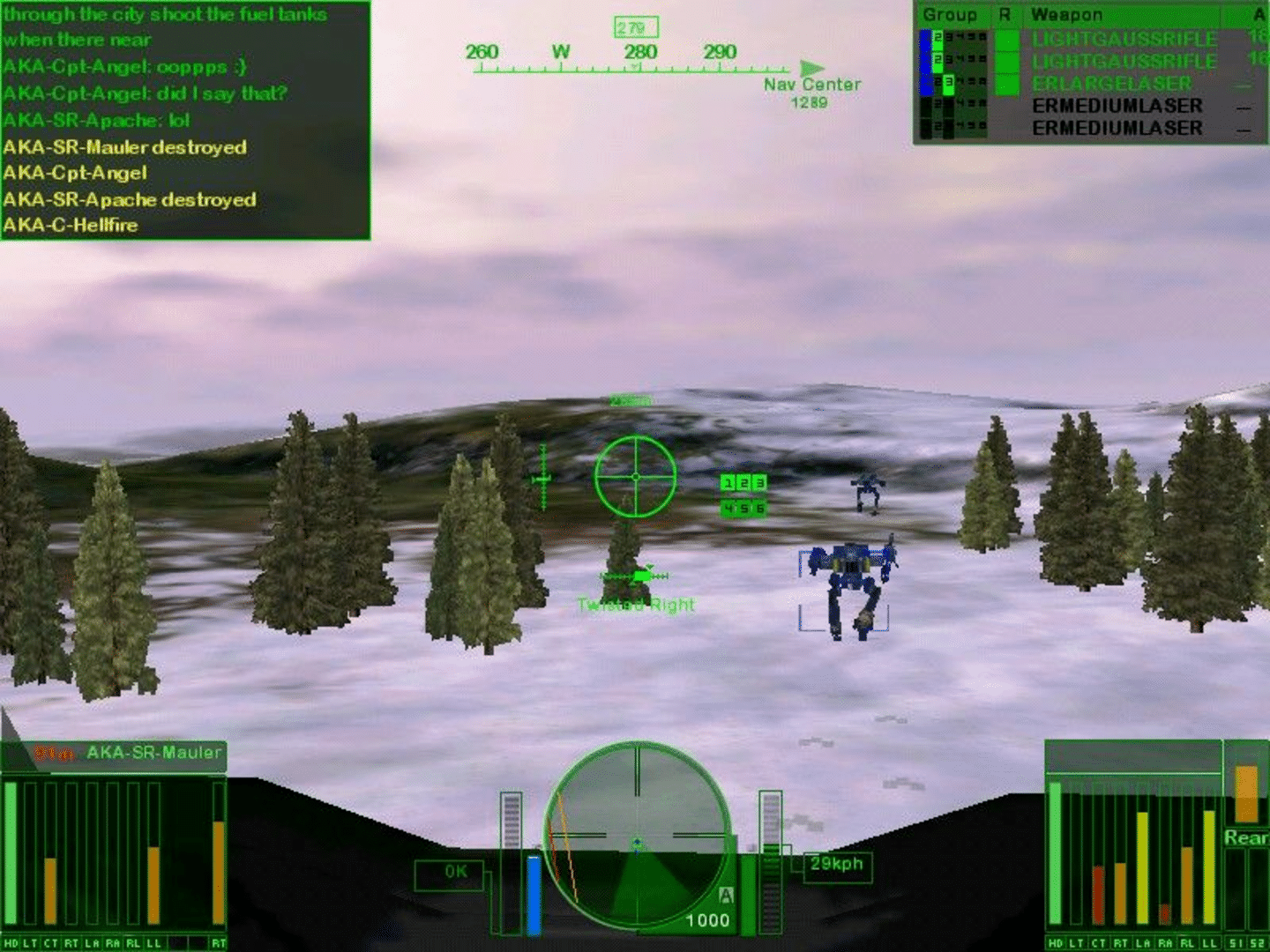 MechWarrior 4: Vengeance screenshot