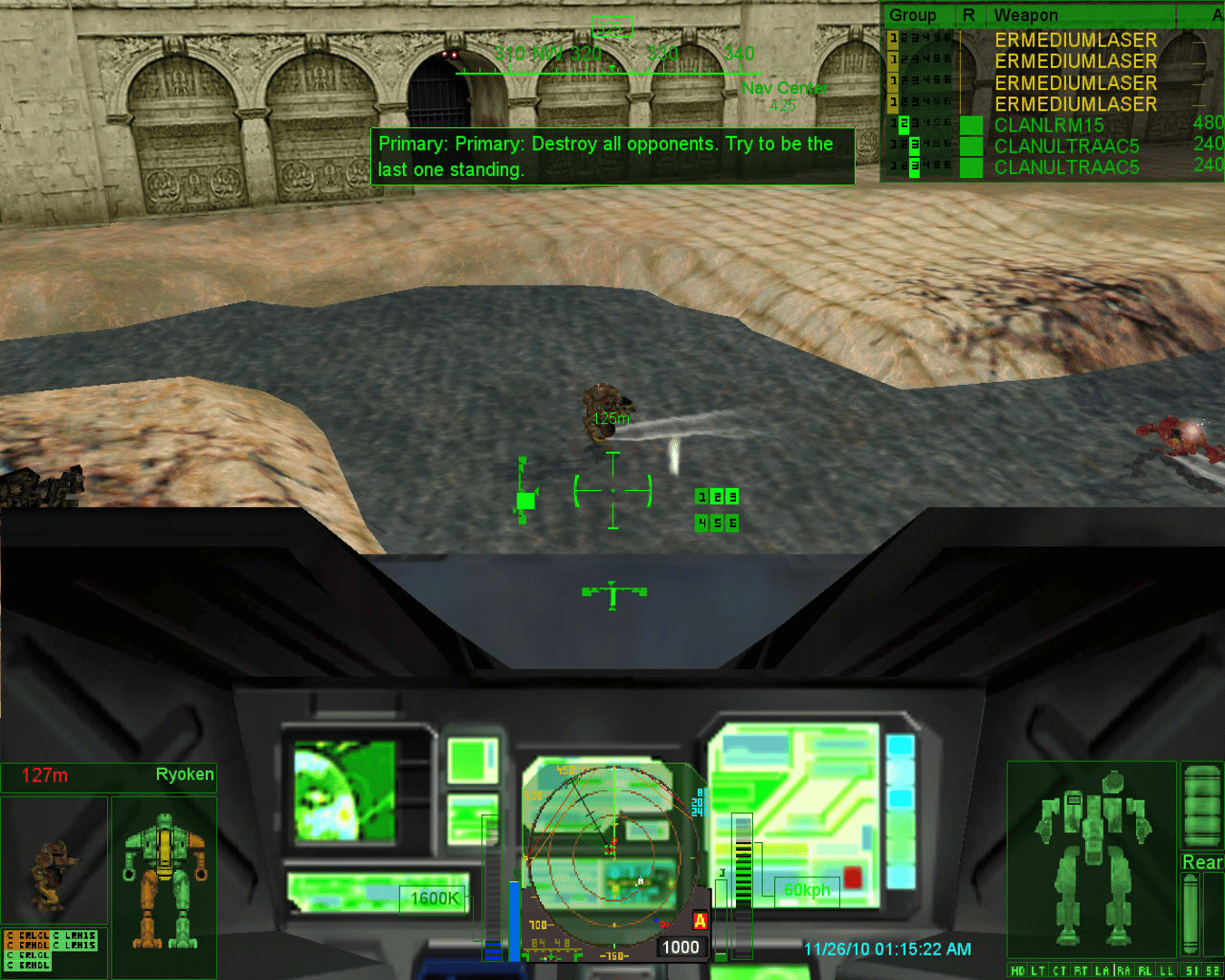 MechWarrior 4: Vengeance screenshot