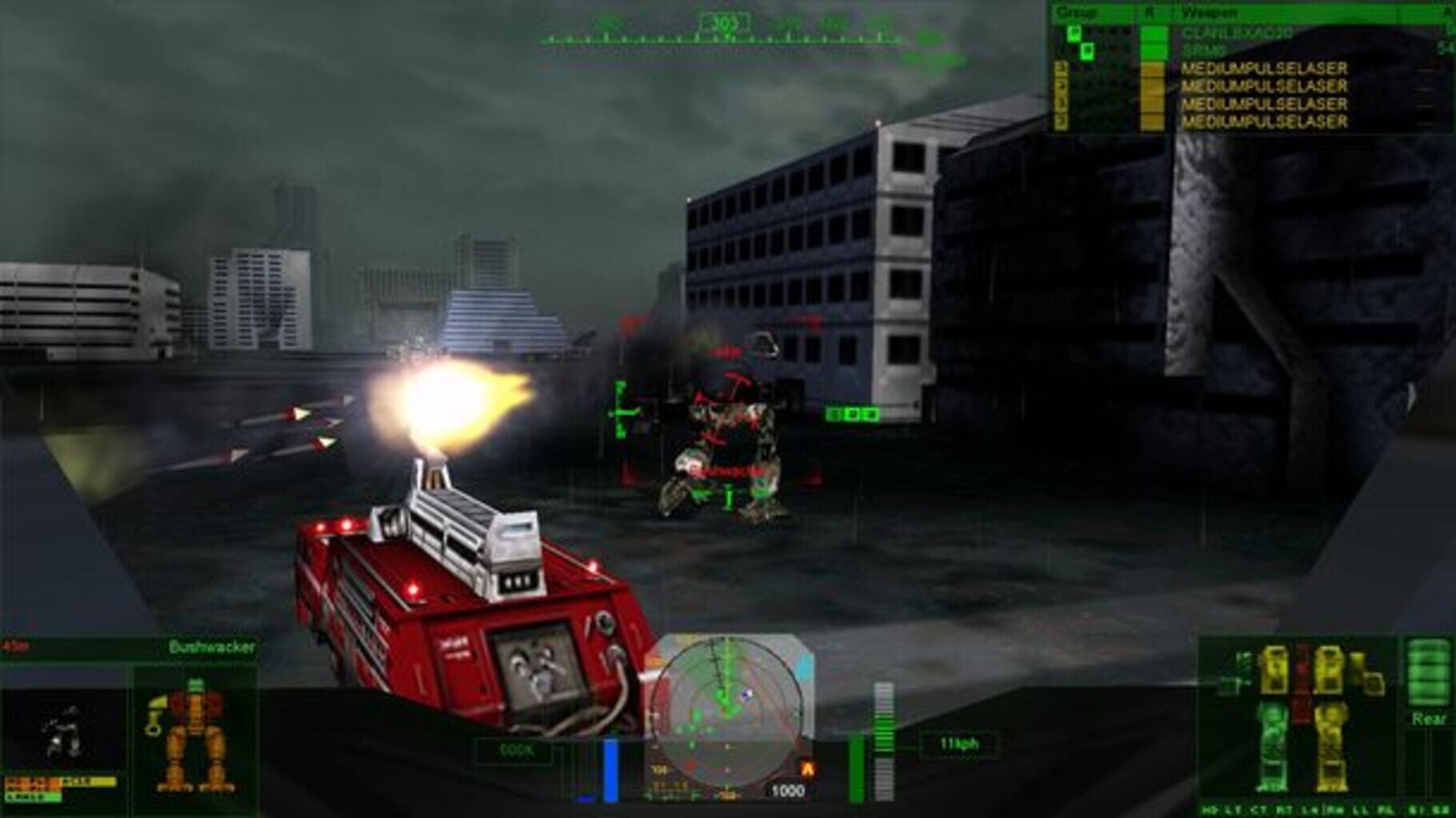 Captura de pantalla - MechWarrior 4: Mercenaries