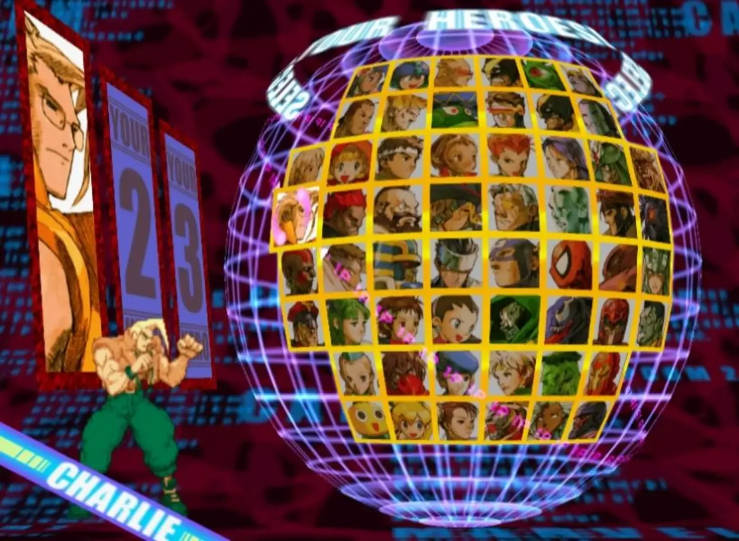 Captura de pantalla - Marvel vs. Capcom 2: New Age of Heroes