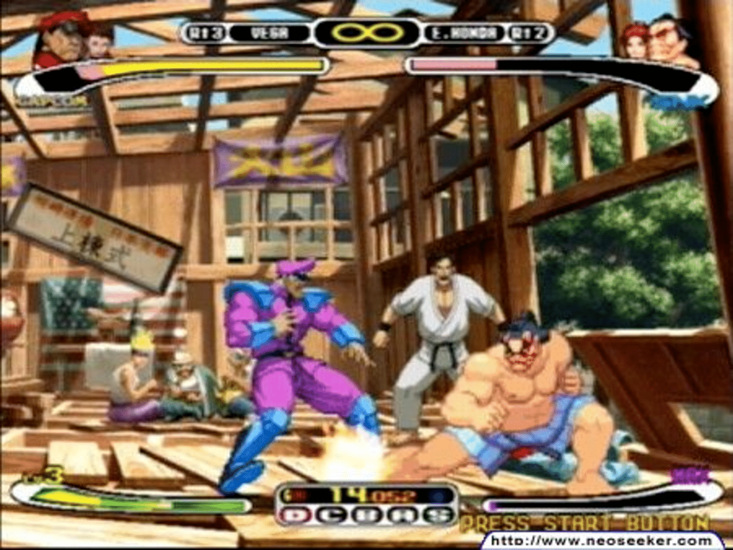 Capcom vs. SNK: Millennium Fight 2000 screenshot