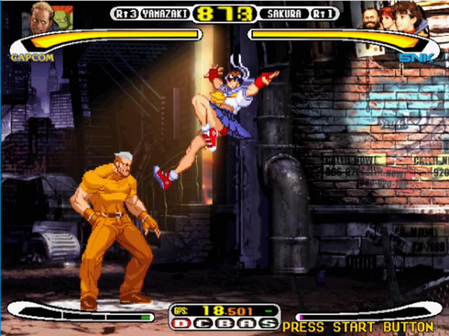 Capcom vs. SNK: Millennium Fight 2000 screenshot