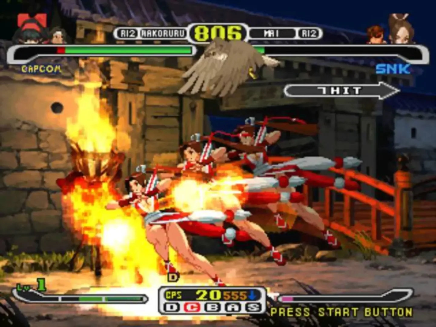 Captura de pantalla - Capcom vs. SNK: Millennium Fight 2000 Pro