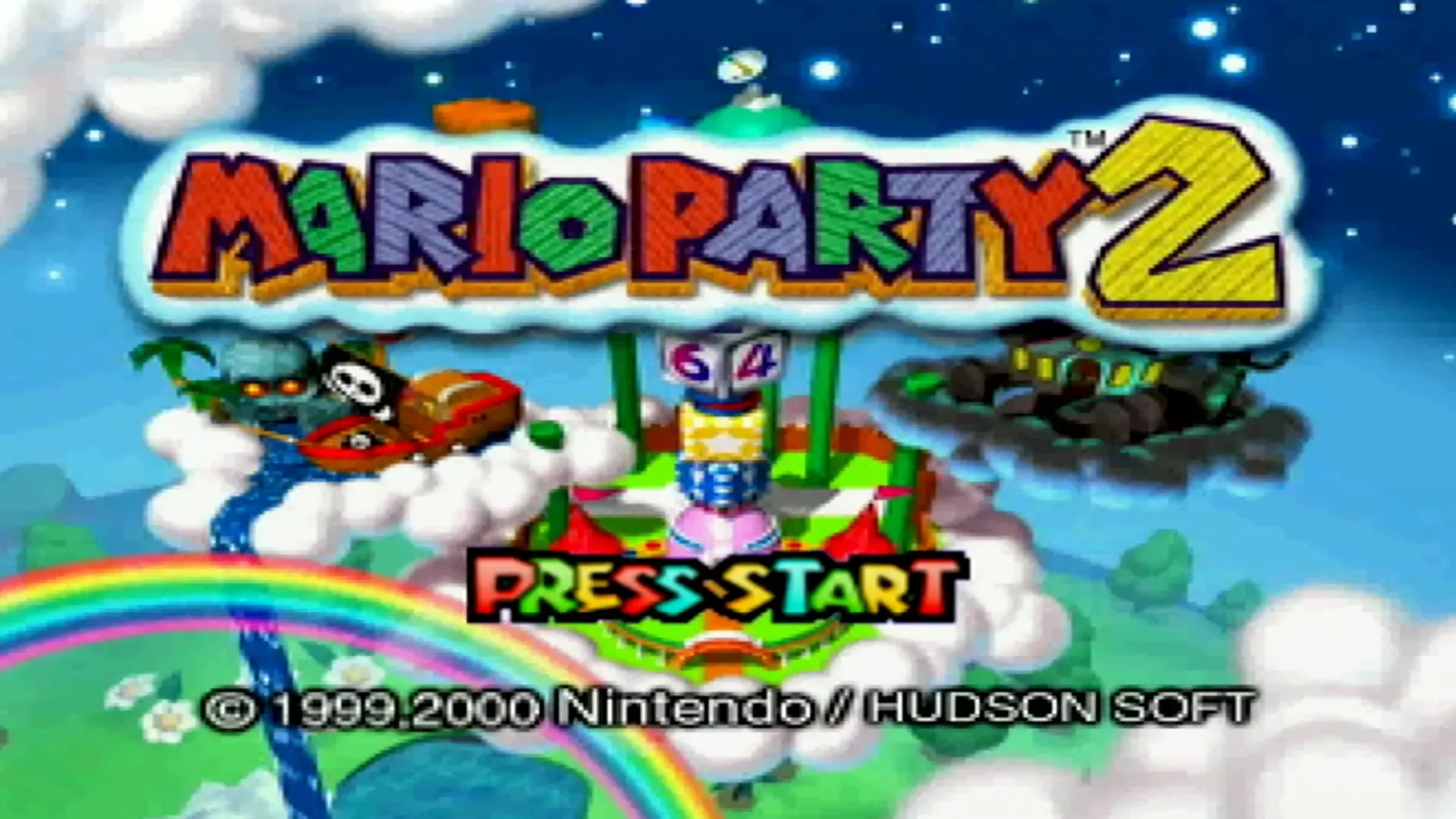 Captura de pantalla - Mario Party 2