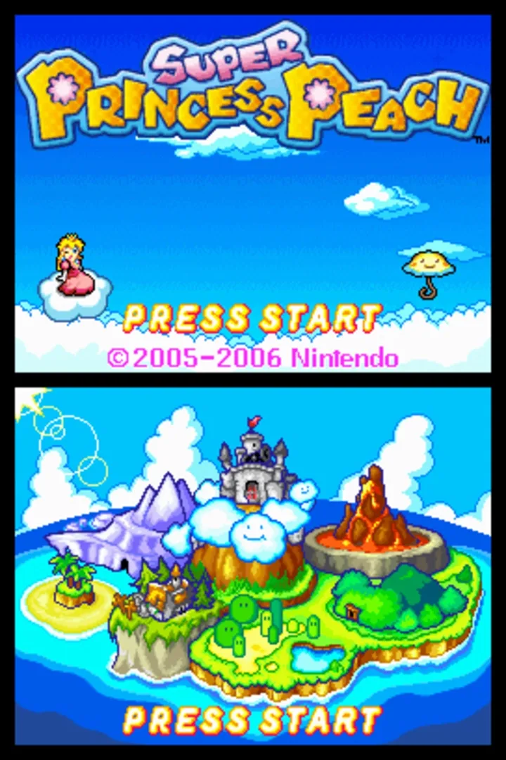Captura de pantalla - Super Princess Peach