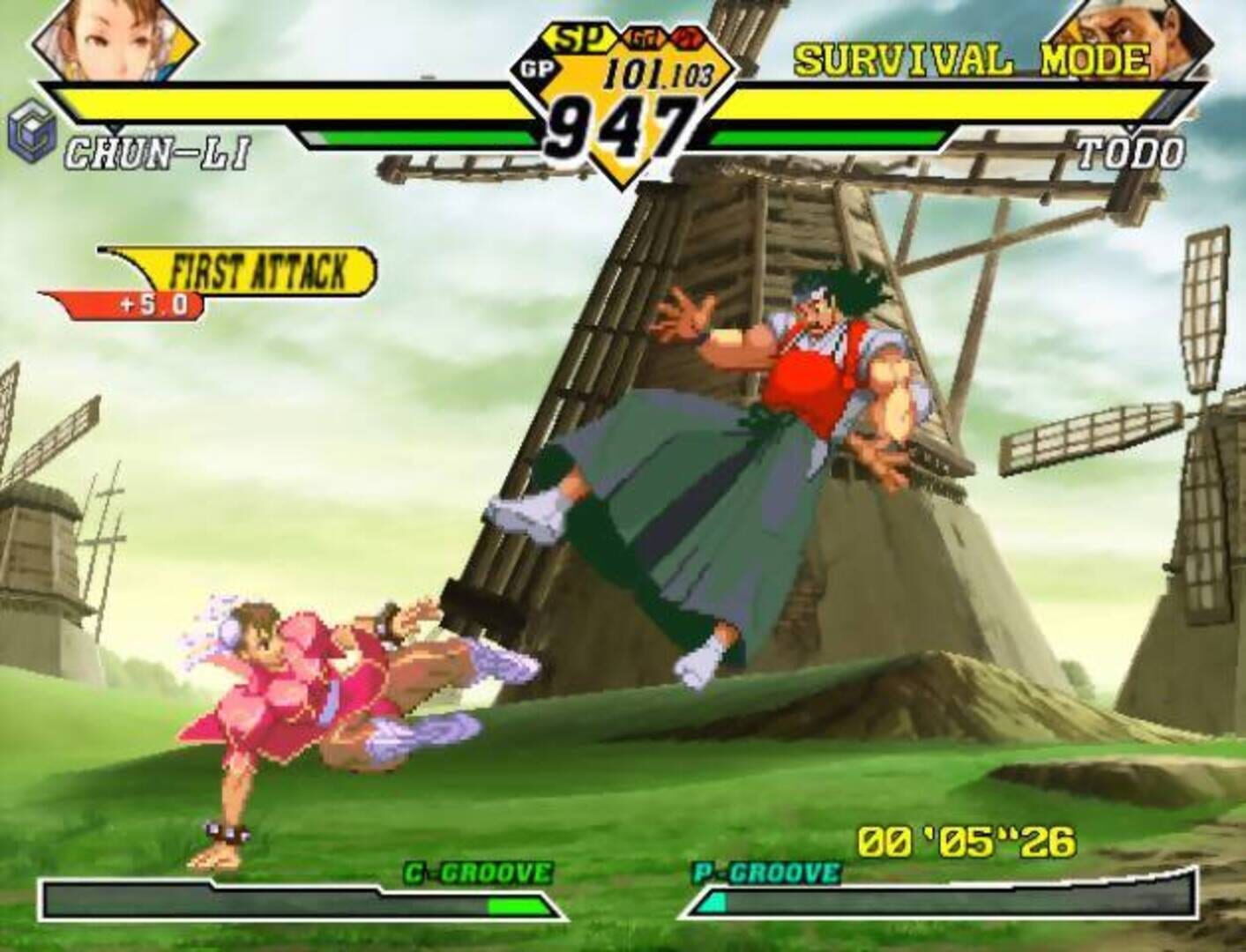 Captura de pantalla - Capcom vs. SNK 2 EO