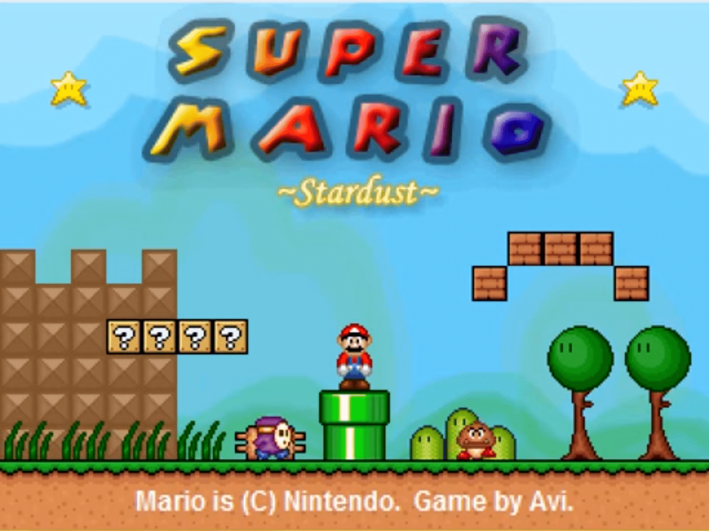 Super Mario Stardust screenshot