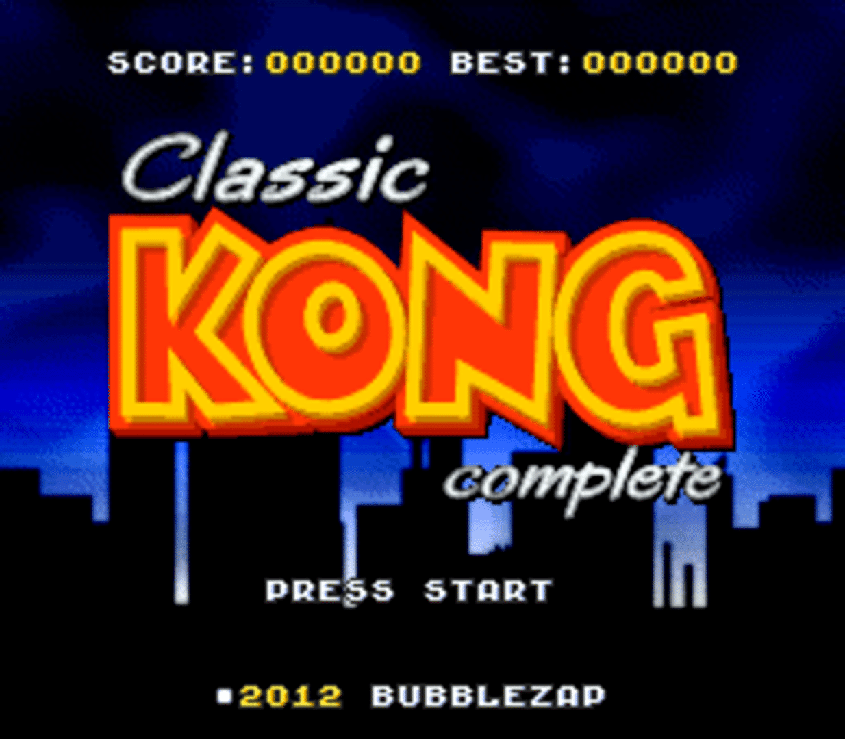 Classic Kong screenshot