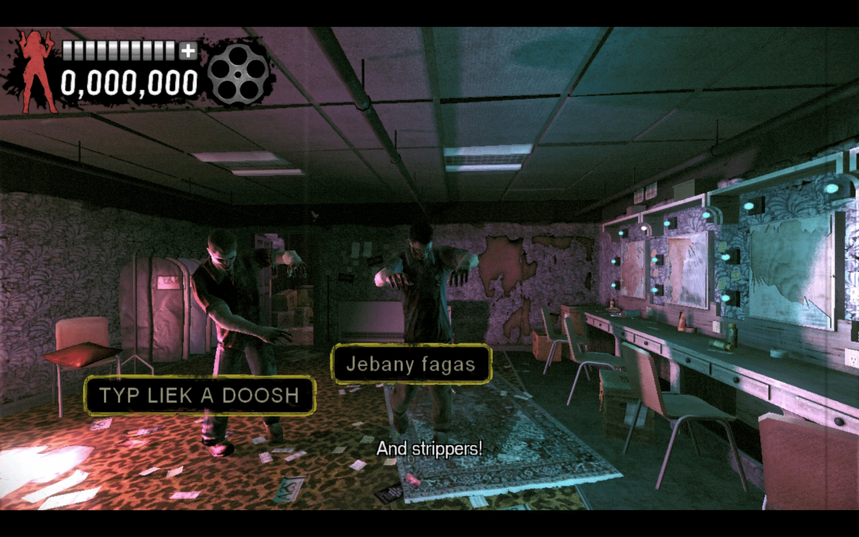 The Typing of the Dead: Overkill - Filth DLC screenshot