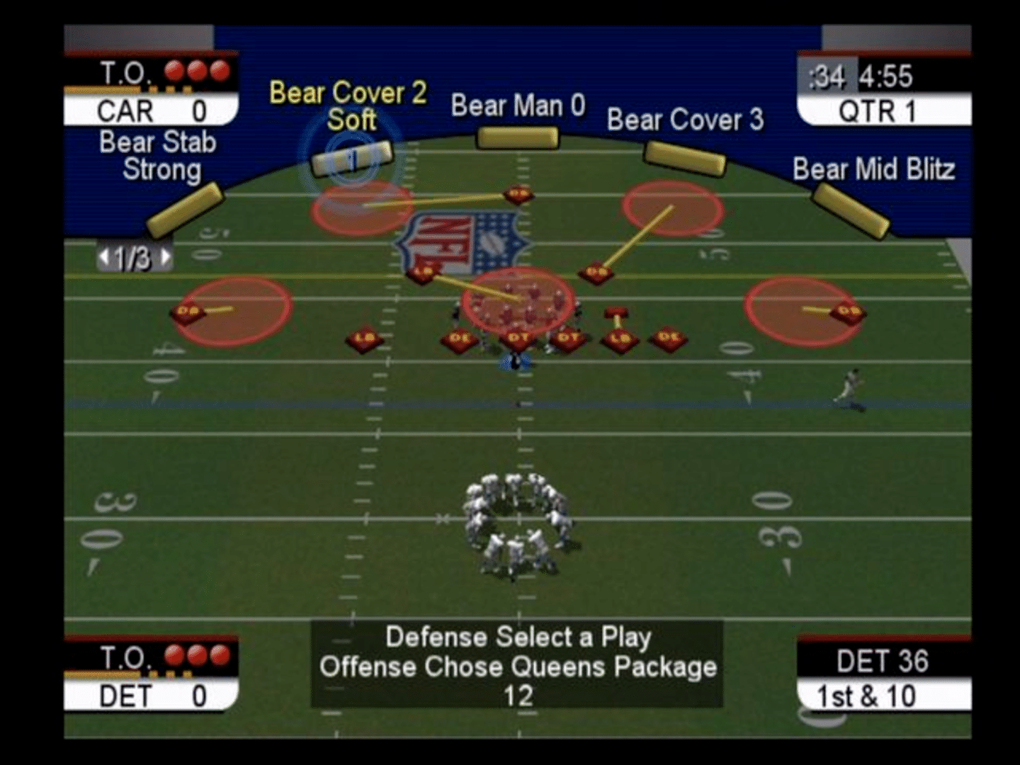 NFL 2K3 screenshot