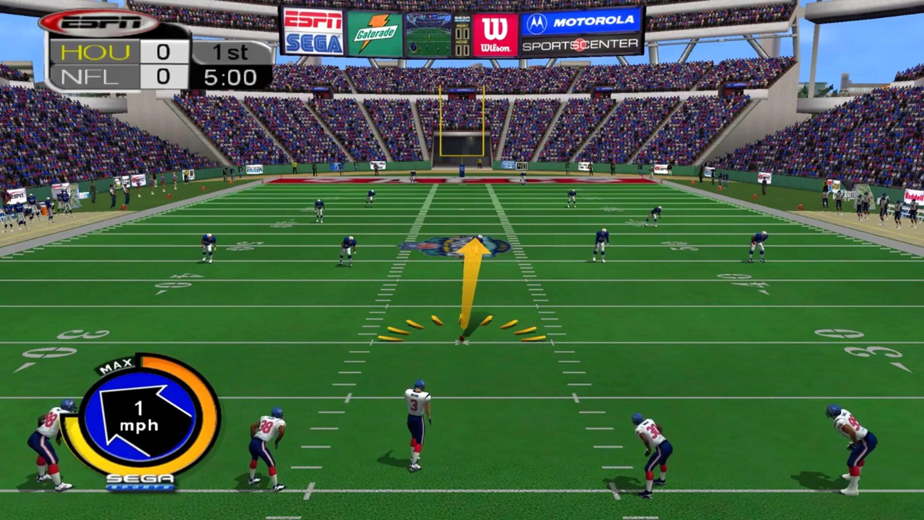 Captura de pantalla - NFL 2K3