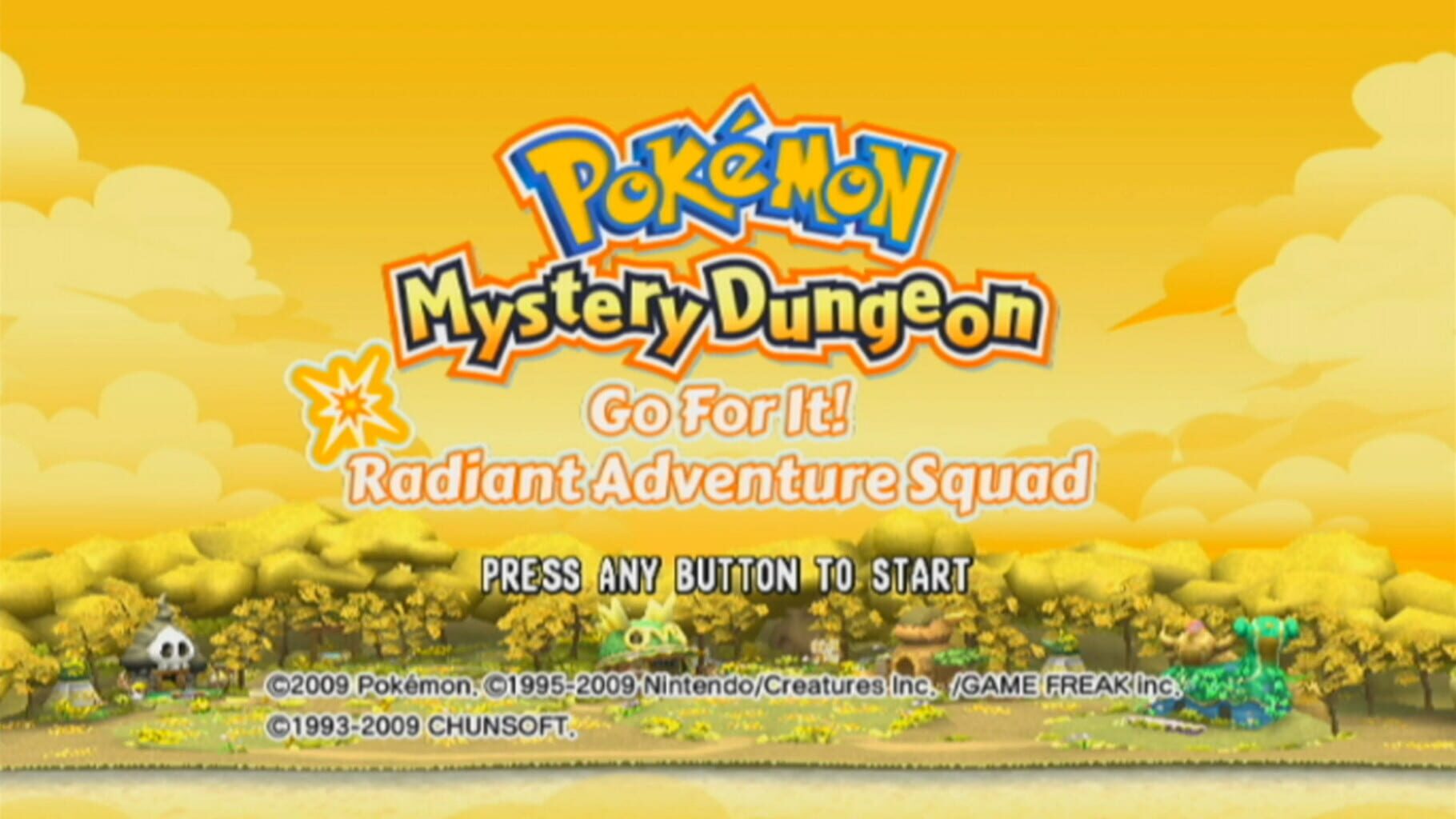 Captura de pantalla - Pokémon Mystery Dungeon: Go For It! Radiant Adventure Squad