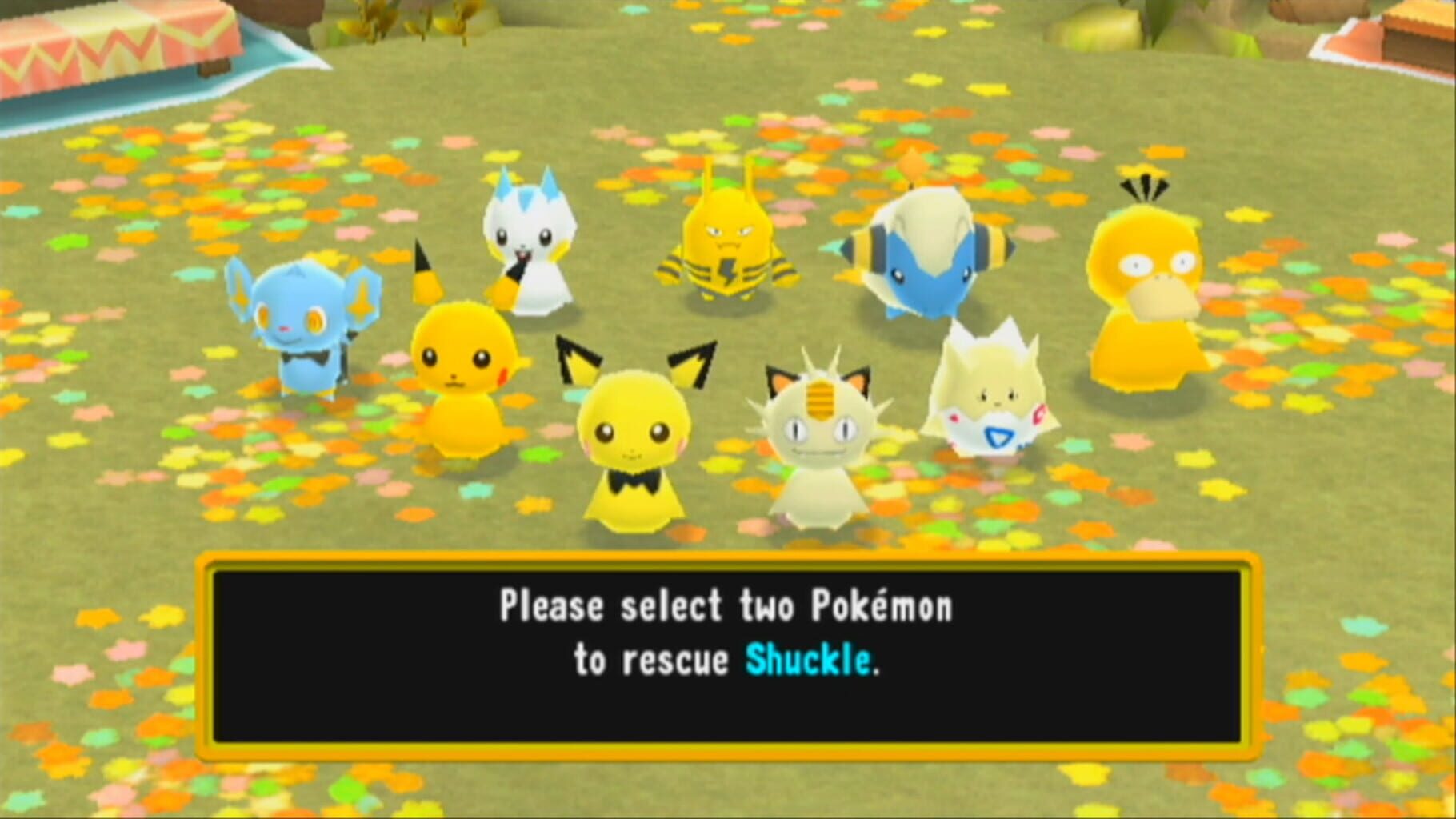 Captura de pantalla - Pokémon Mystery Dungeon: Go For It! Radiant Adventure Squad