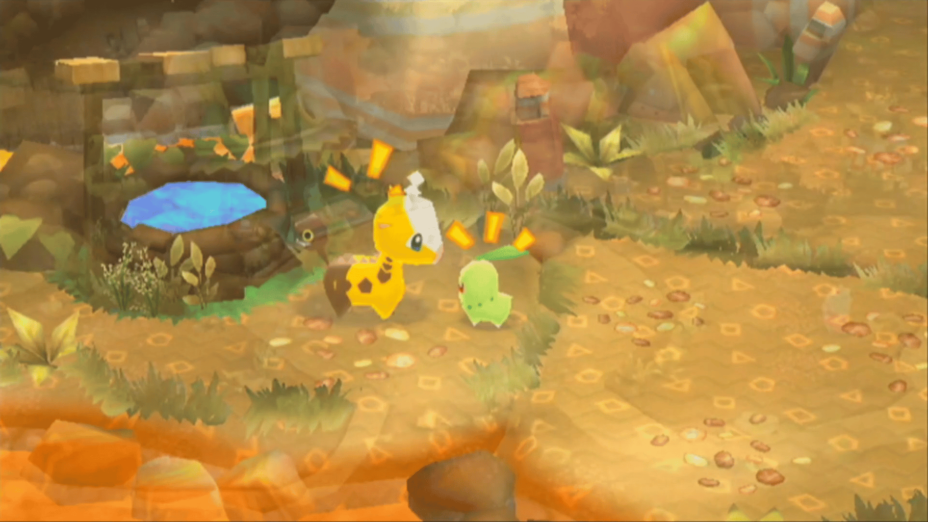Pokémon Mystery Dungeon: Keep Going! Wildfire Adventure Squad screenshot