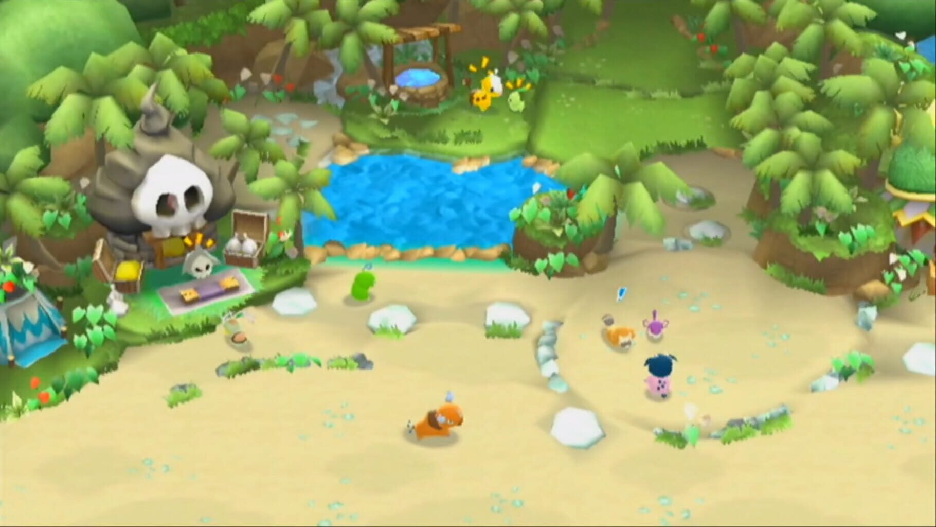 Captura de pantalla - Pokémon Mystery Dungeon: Let's Go! Tempest Adventure Squad