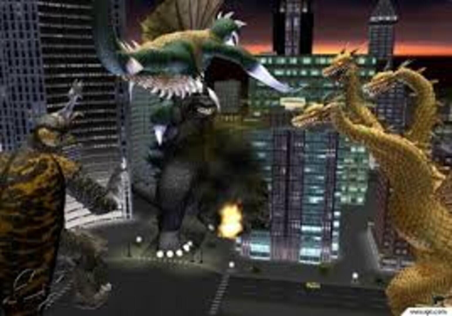 Captura de pantalla - Godzilla: Destroy All Monsters Melee