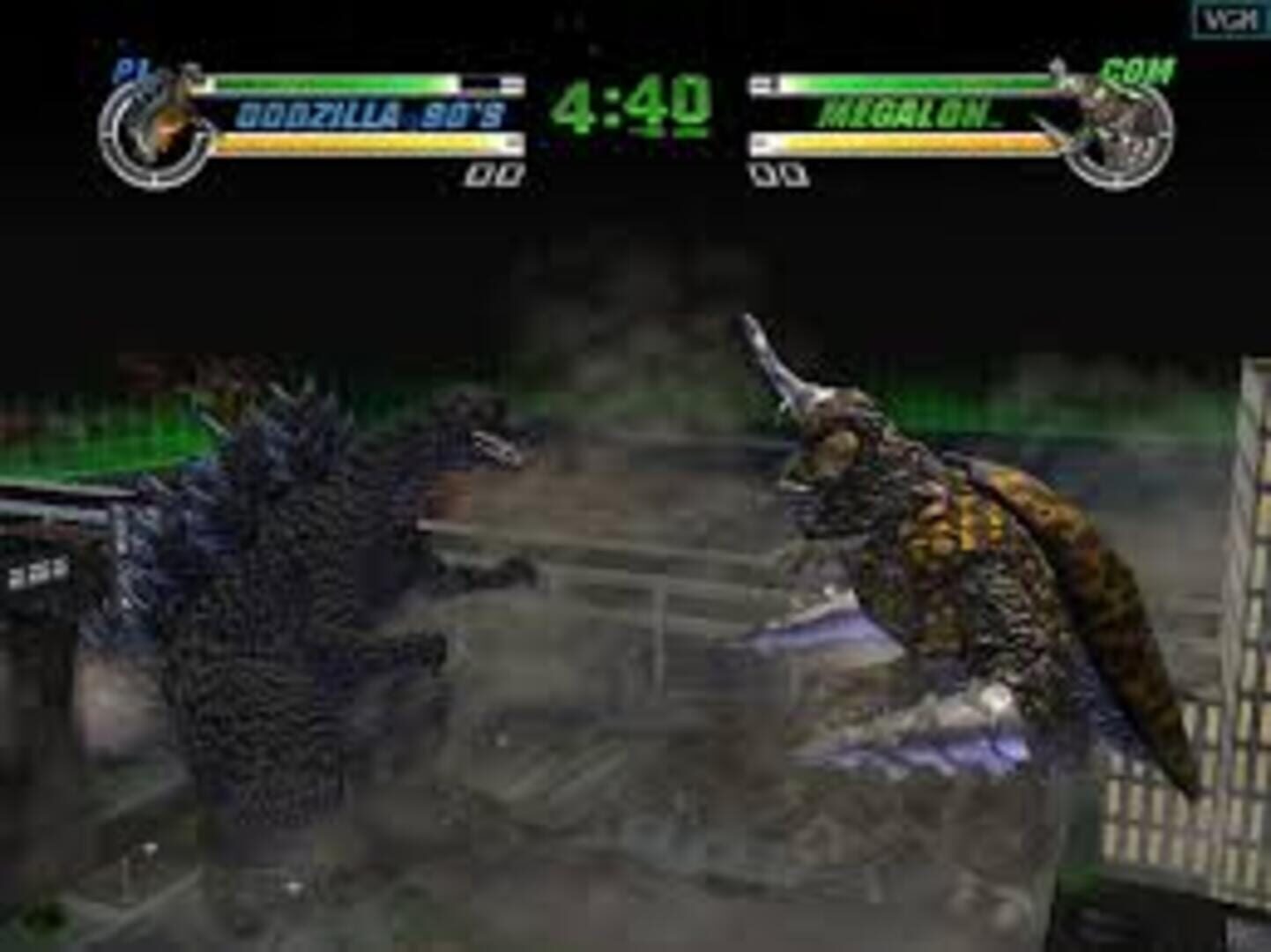 Captura de pantalla - Godzilla: Destroy All Monsters Melee