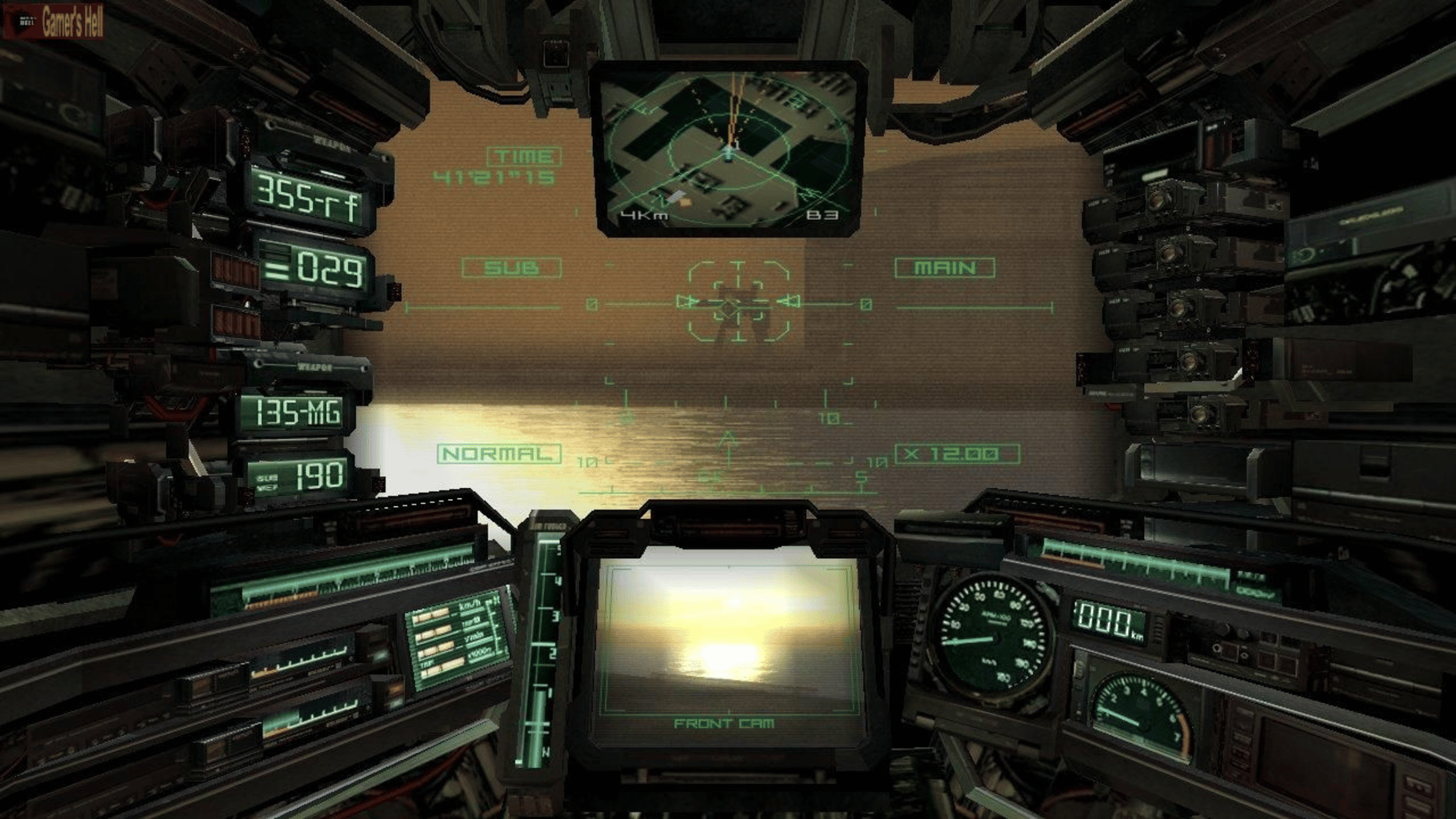 Steel Battalion: Line of Contact screenshot