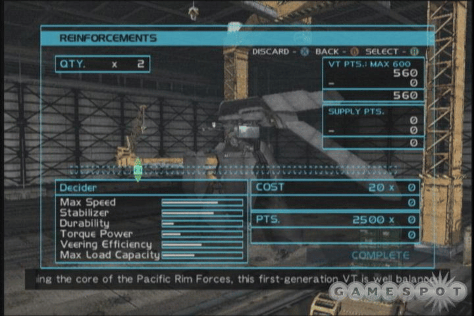 Steel Battalion: Line of Contact screenshot