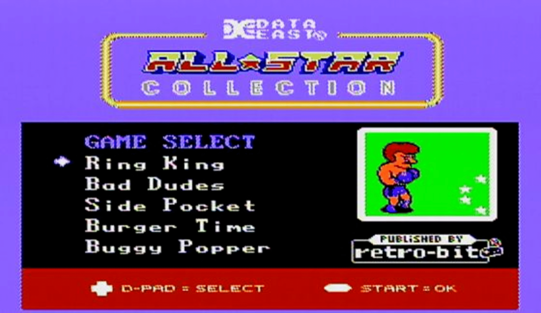Data East All-Star Collection screenshot