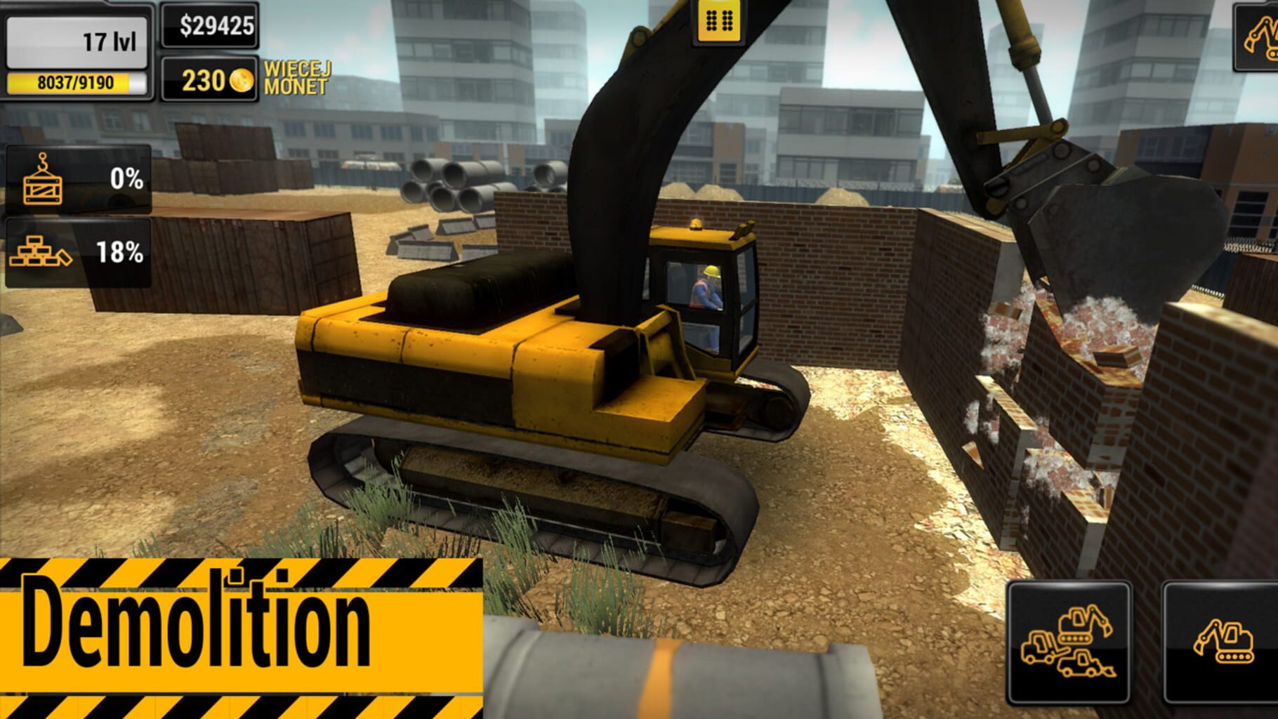 Construction Machines Simulator screenshot