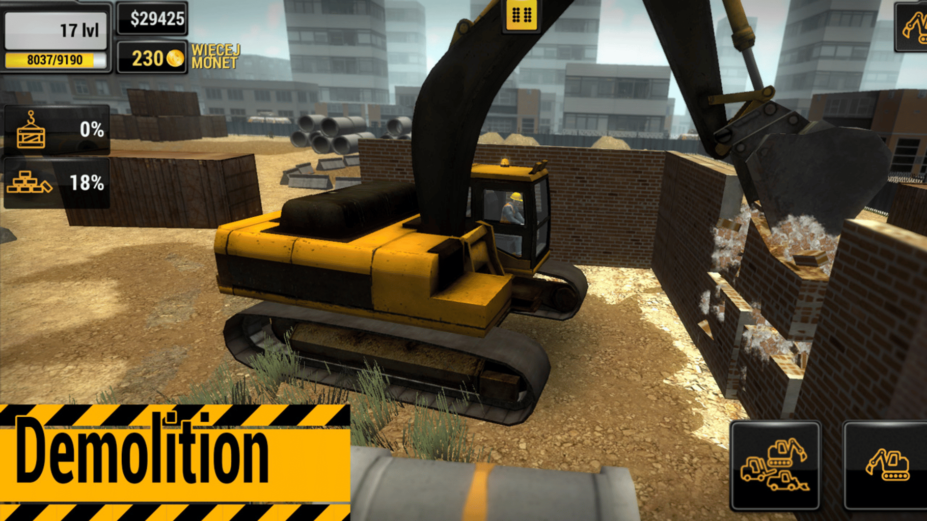 Construction Machines Simulator screenshot